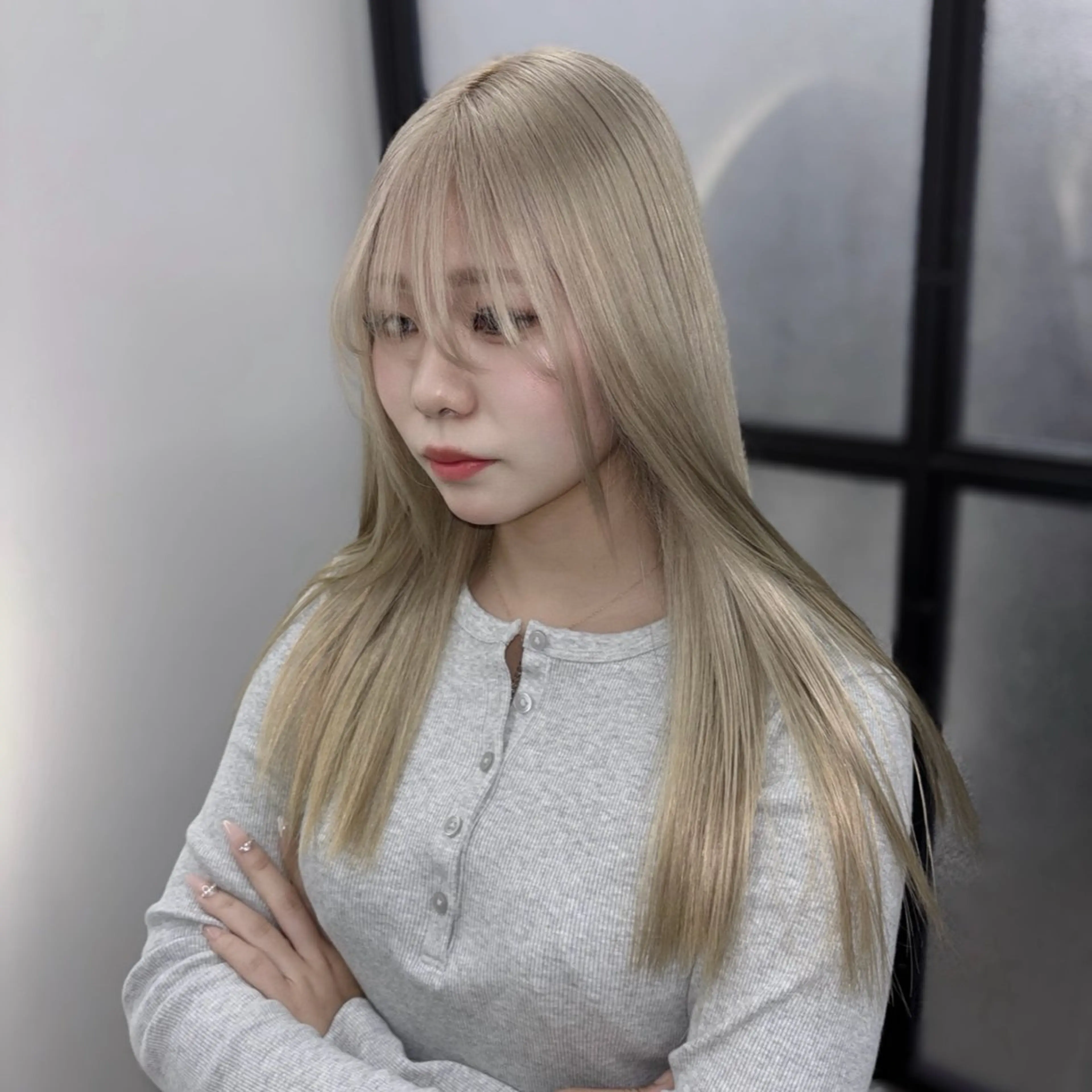 ロング カラー ヘアカラー Ren. 🦋デザインカラーのヘアスタイル
