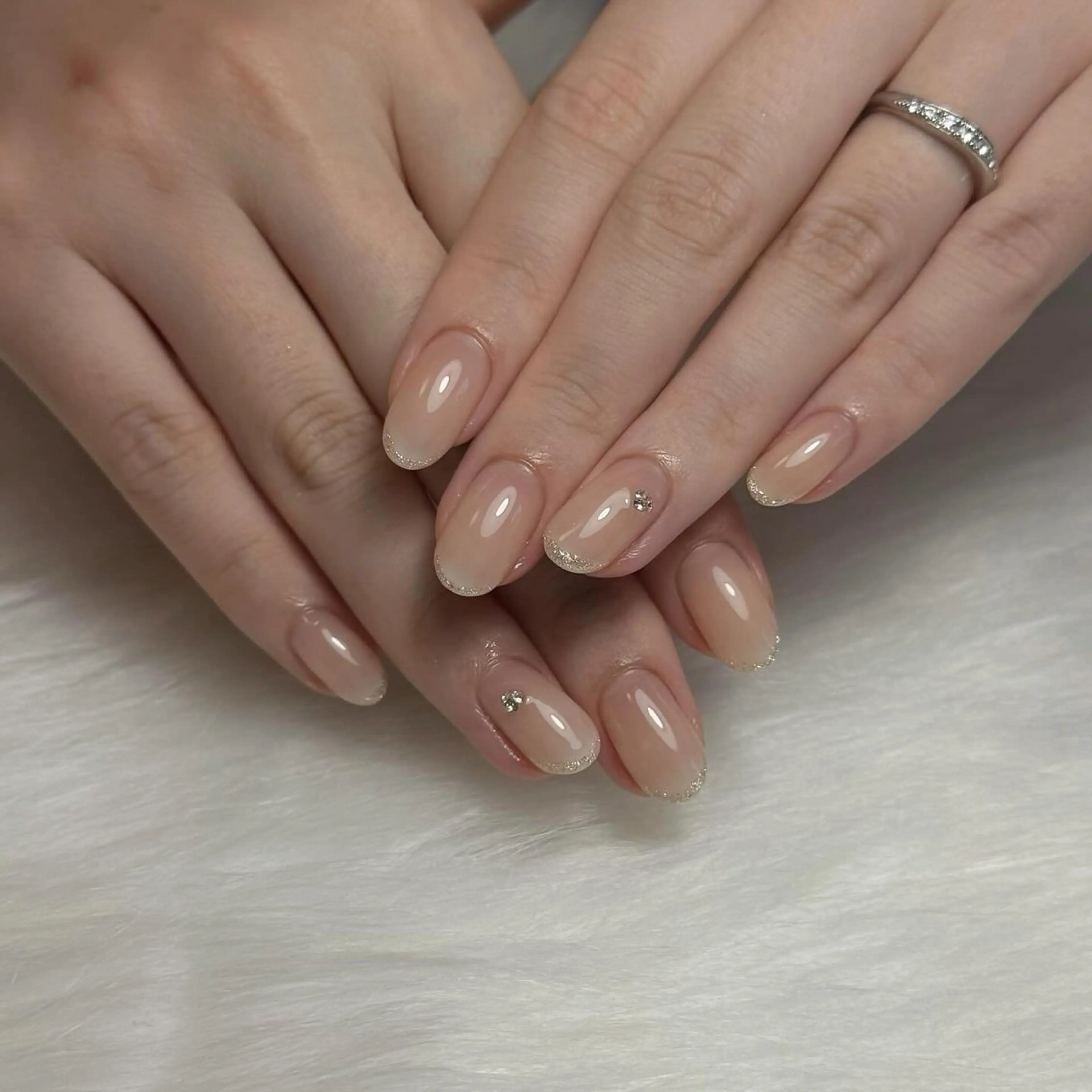 ネイル オフィスネイル ブライダルネイル nailsalon ChuColaのネイルデザイン