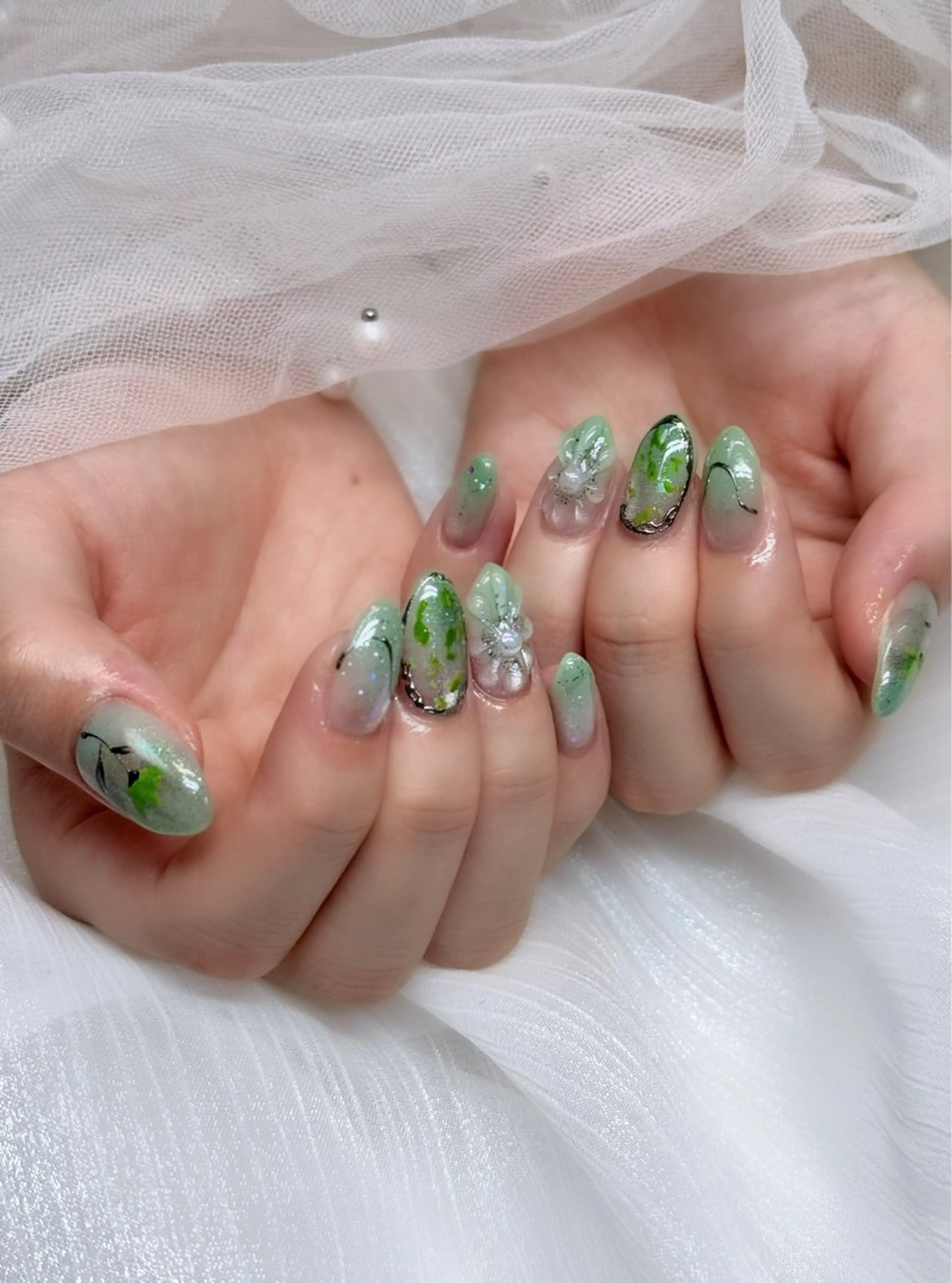 ネイル ハンドネイル 高島 夏海のネイルデザイン