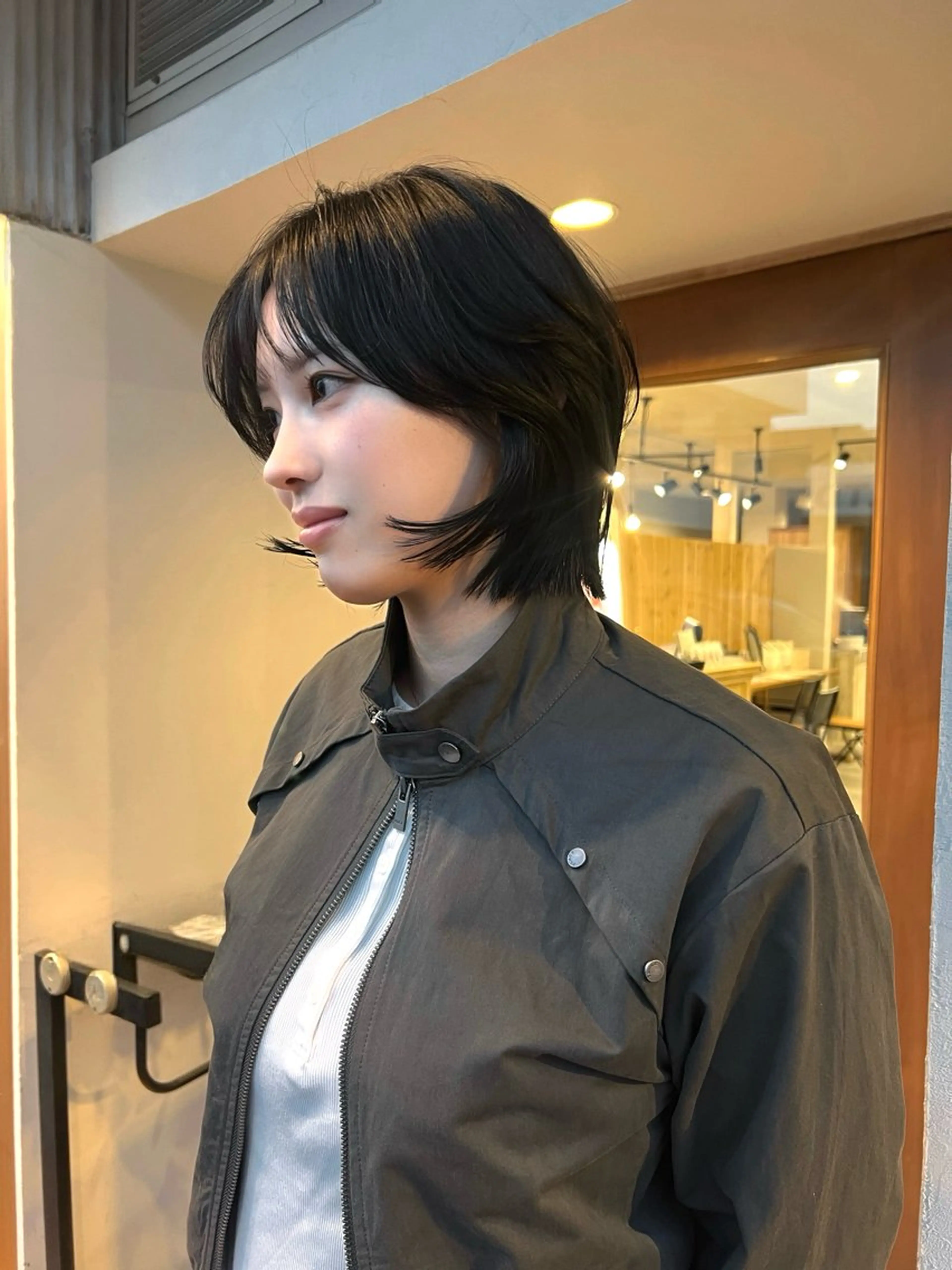 ショート 深澤 帆乃のヘアスタイル