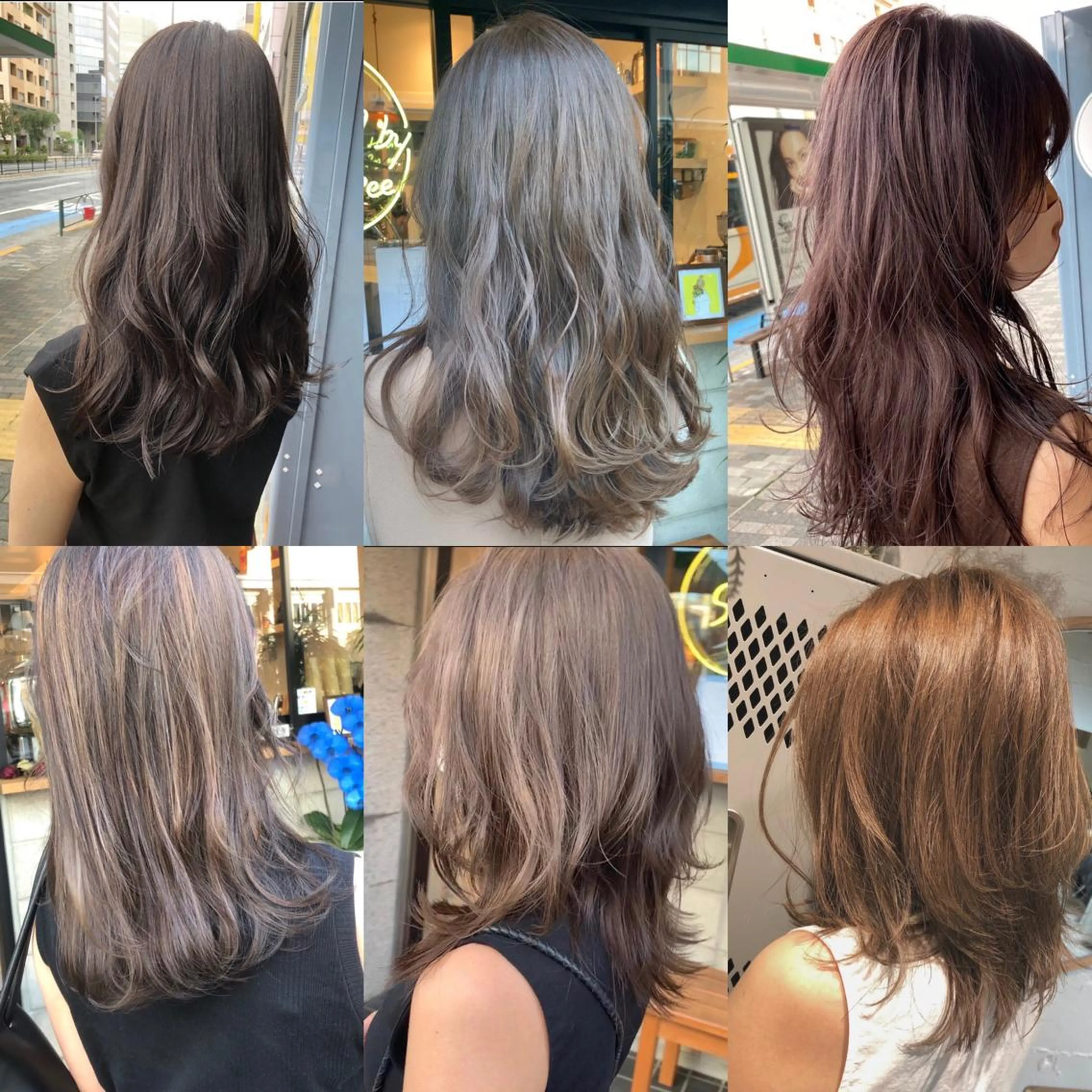 セミロング 似合わせ×髪質改善| 矢島沙織のヘアスタイル