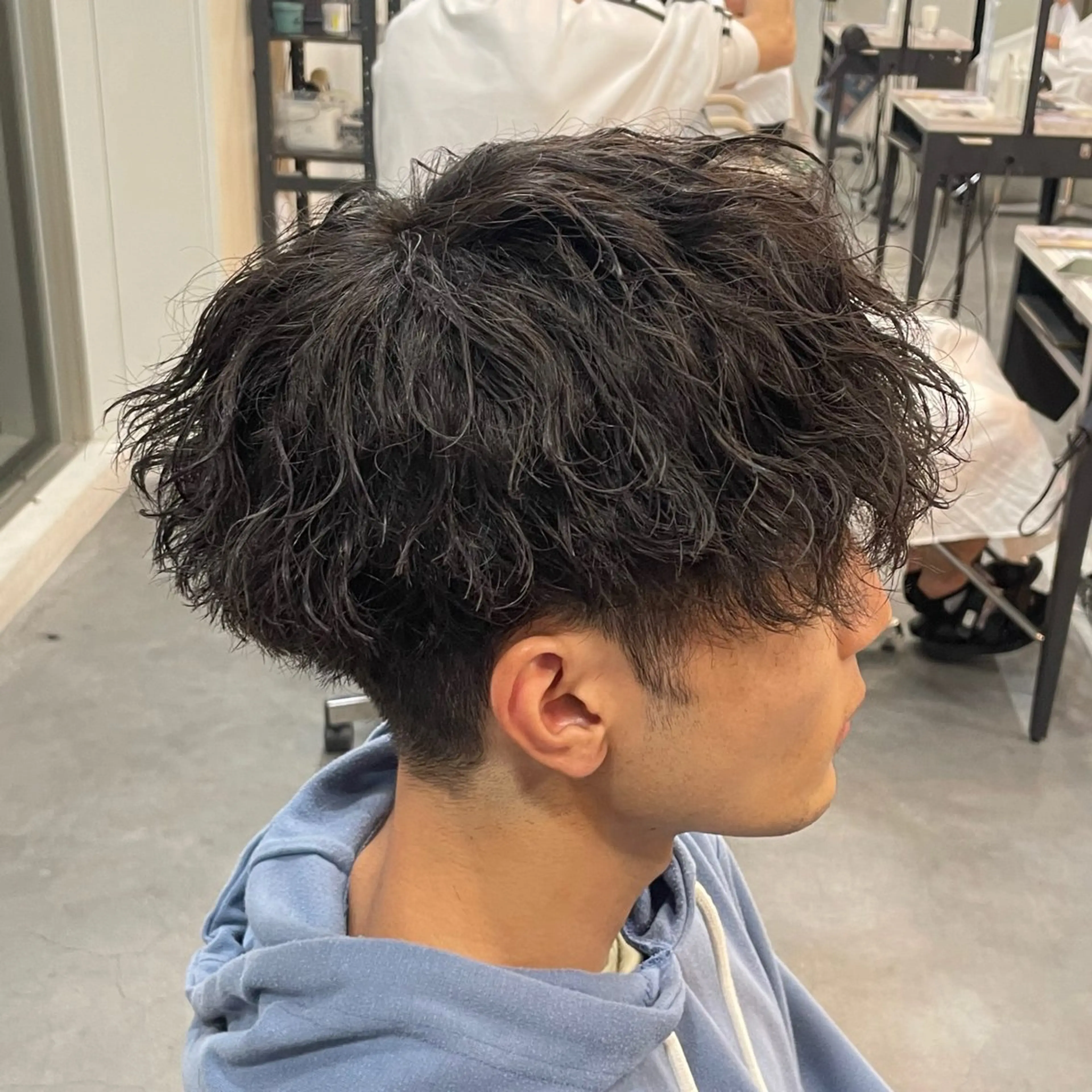 ショート パーマ ツイストスパイラルパーマ 似合わせカット スパイラルパーマ 【メンズ専門】 古田　隆悟のヘアスタイル
