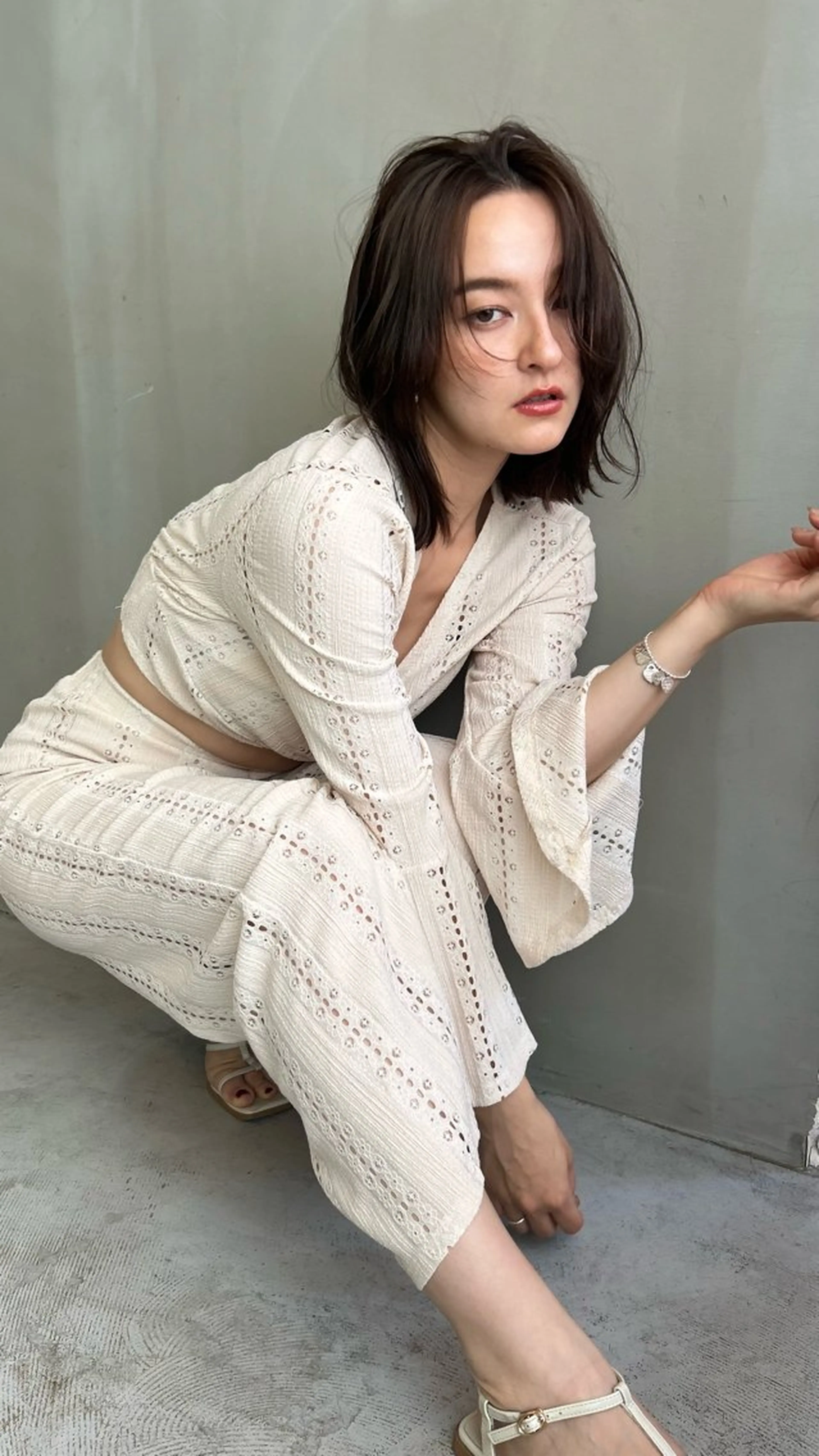 ショート カラー カット ヘアカラー トリートメント ショート/ボブ/ 心斎橋/宮脇美奈のヘアスタイル