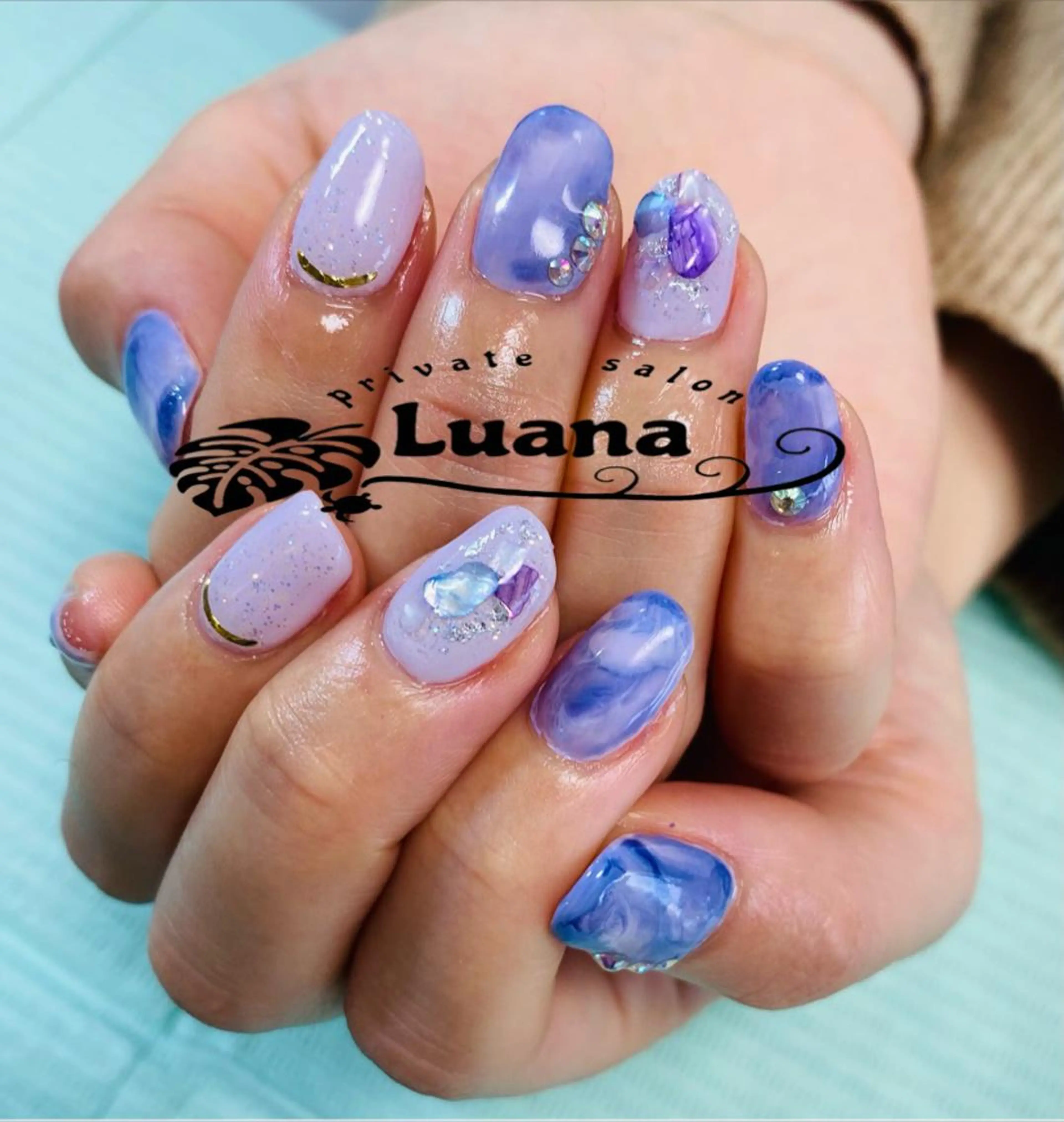 ネイル 持ち込み 自宅ネイルサロン ルアナのネイルデザイン