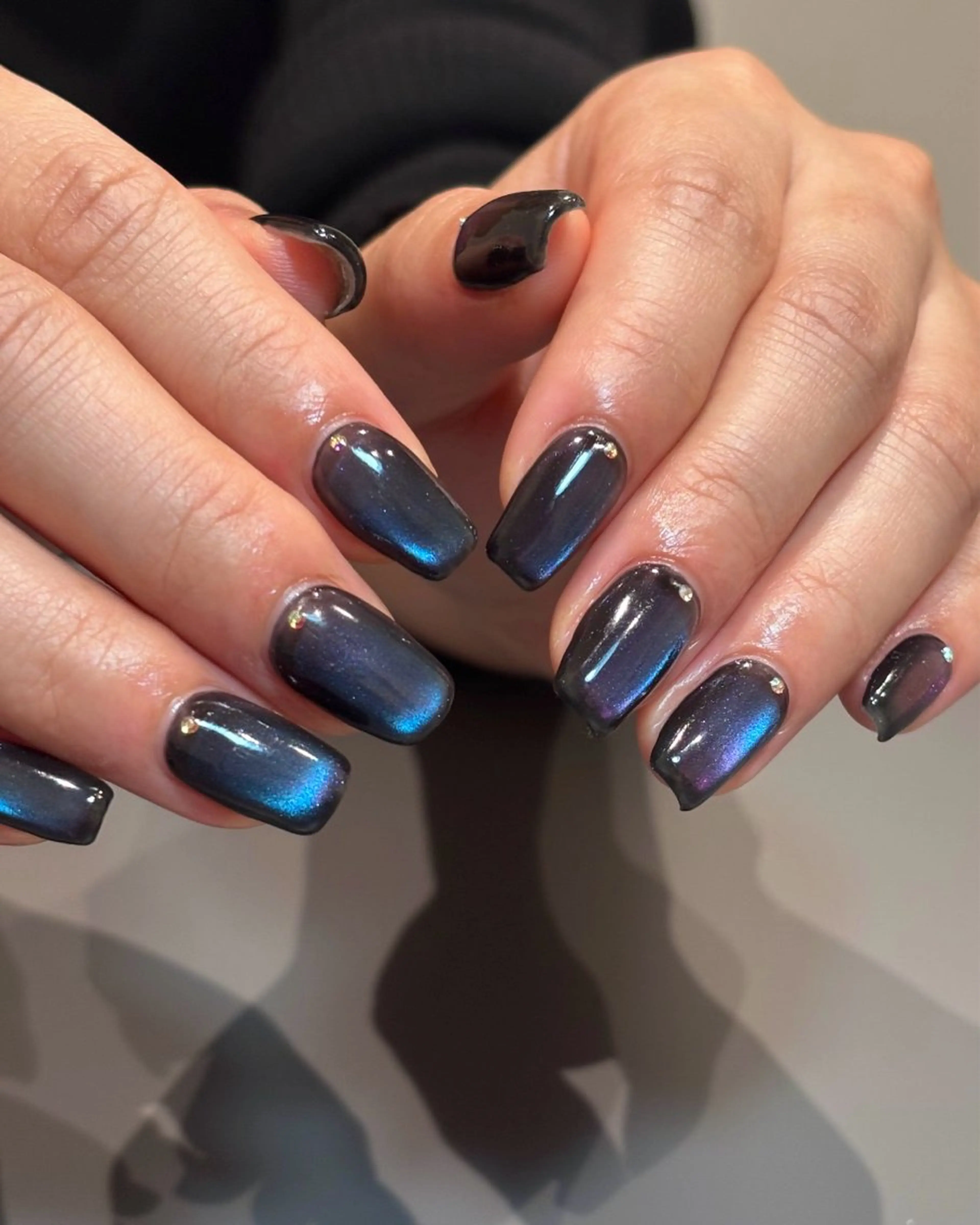 ネイル マグネットネイル ハンドネイル NAILARTIST MIKAのネイルデザイン