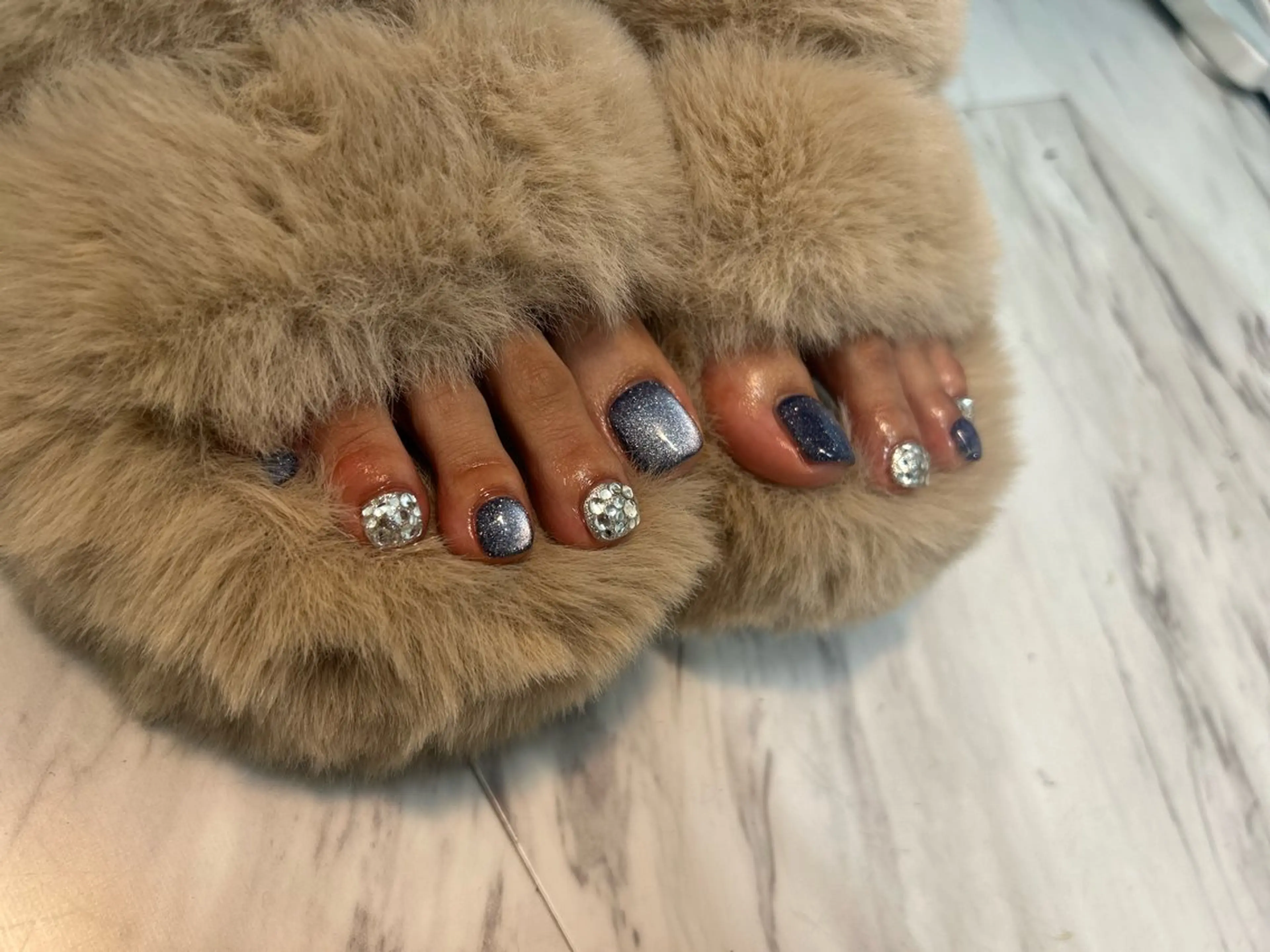 フットネイル特別メニュー❣️（オフあり、なし同価格）の写真