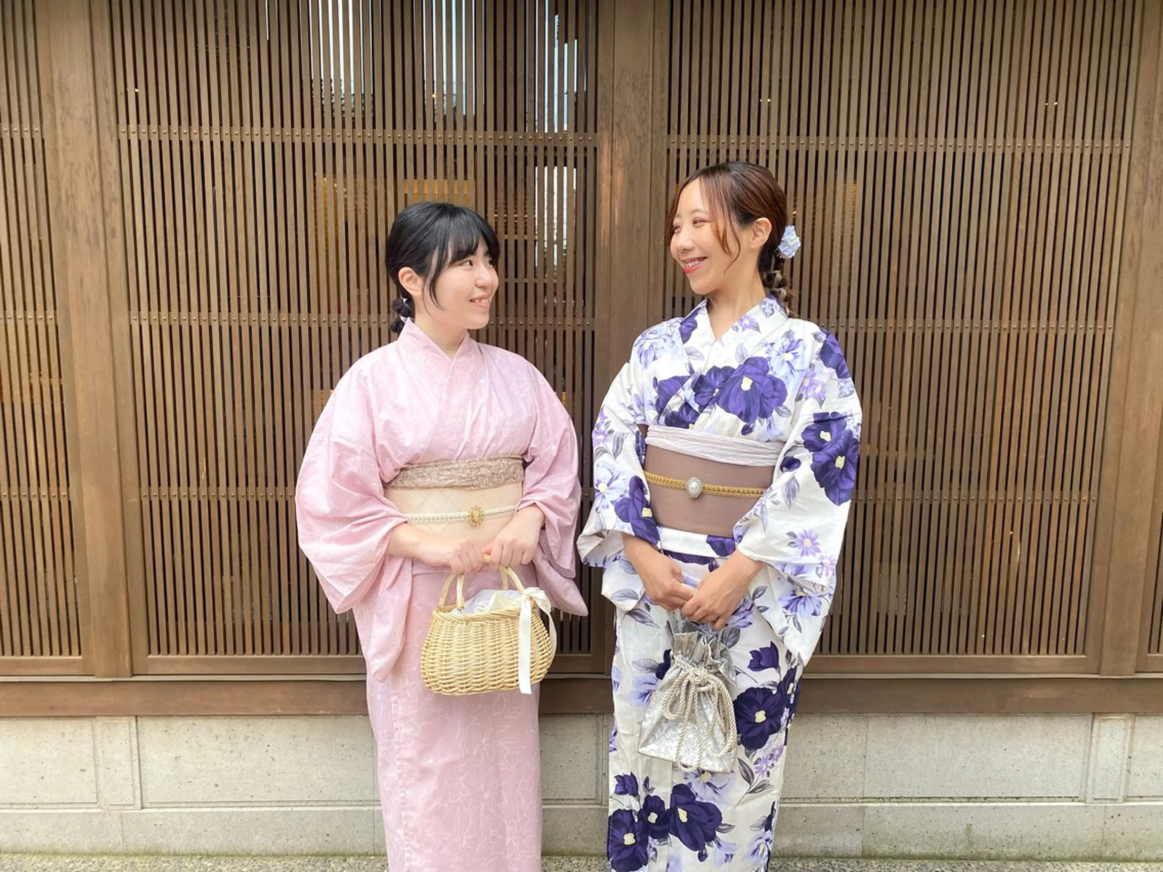 【街歩き】レンタル着物着付けの写真