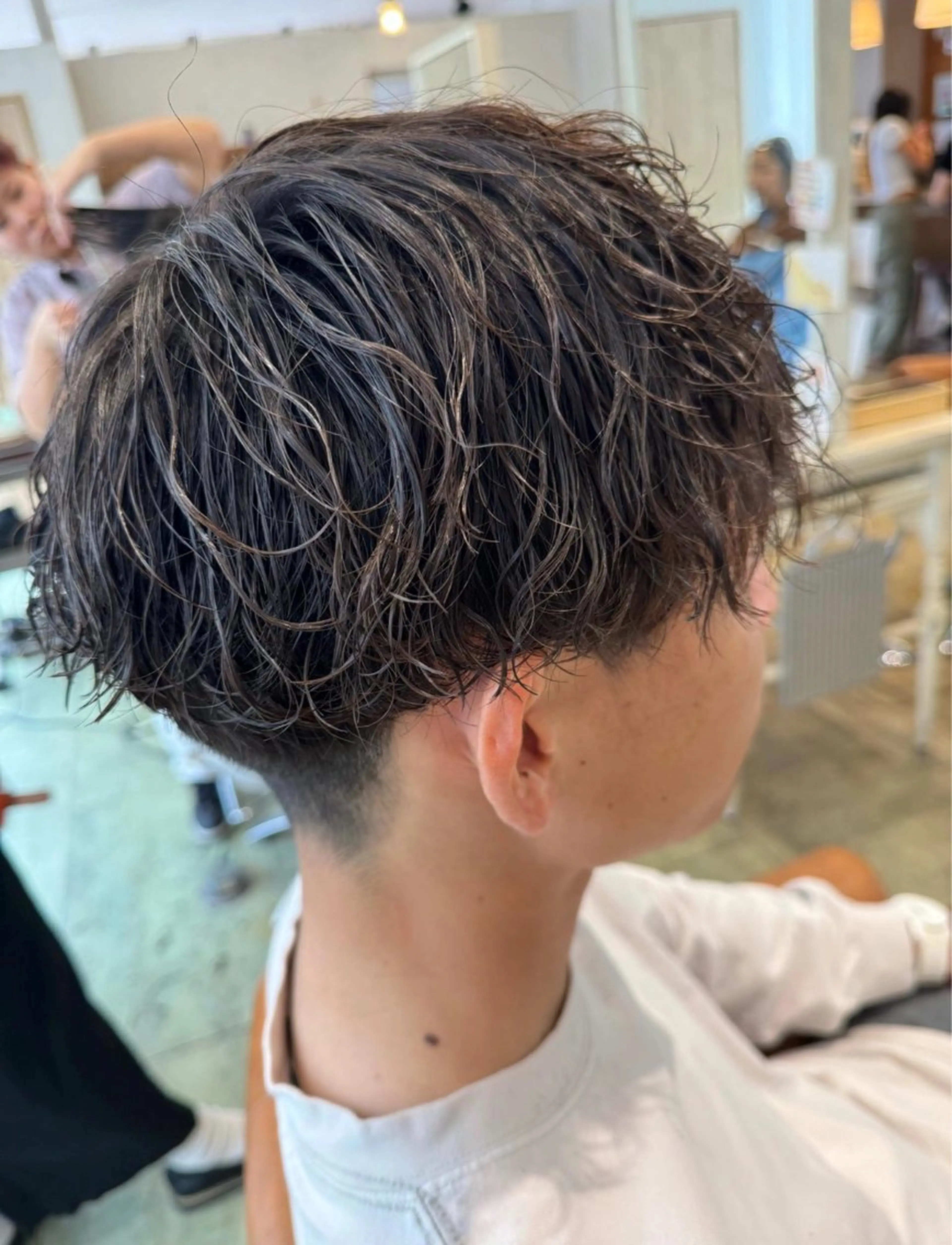 メンズカットパーマ🧑🦱の写真