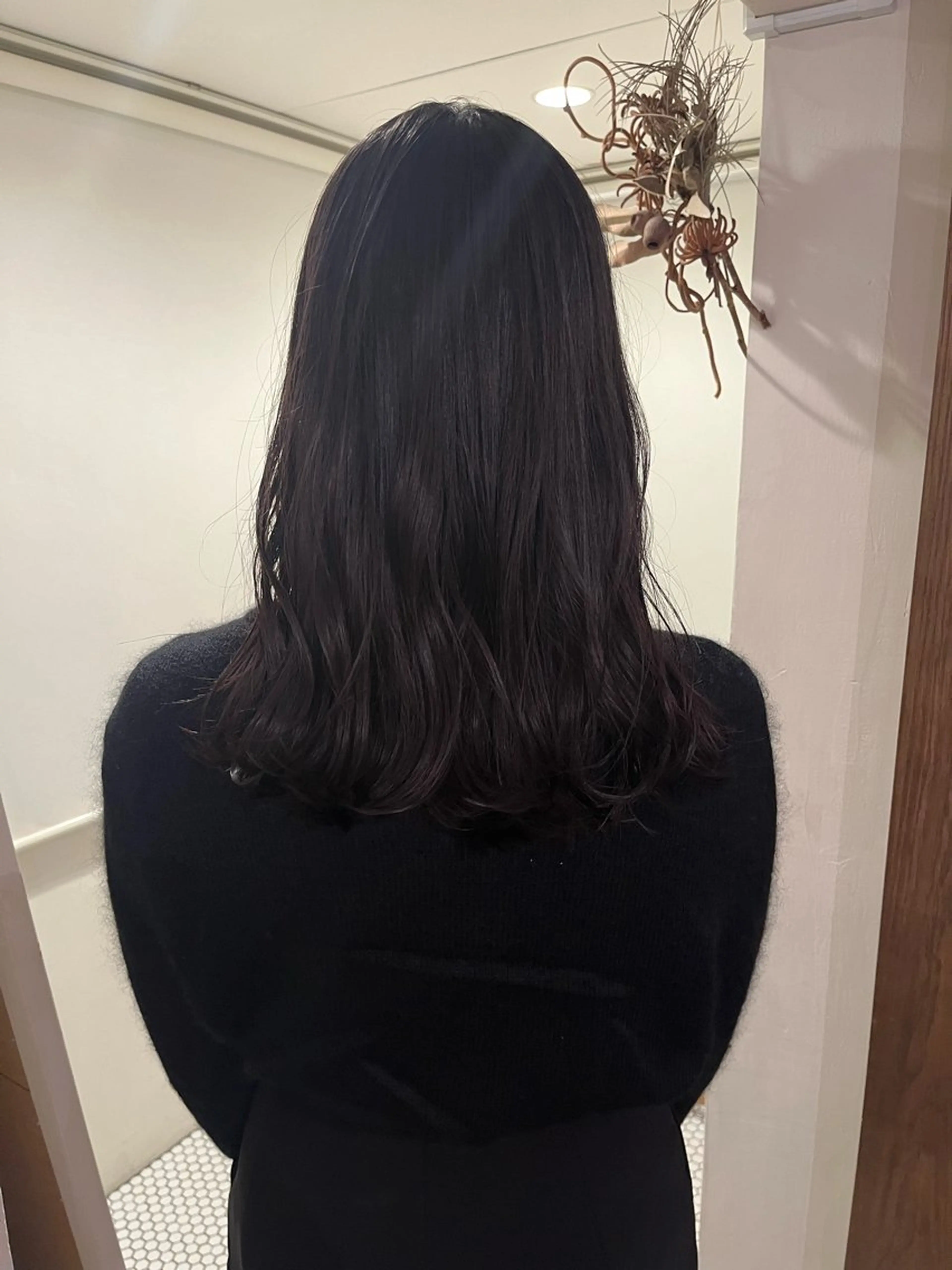 ロング カラー パープルカラー 🧸メンズカット 🧸conatsuのヘアスタイル