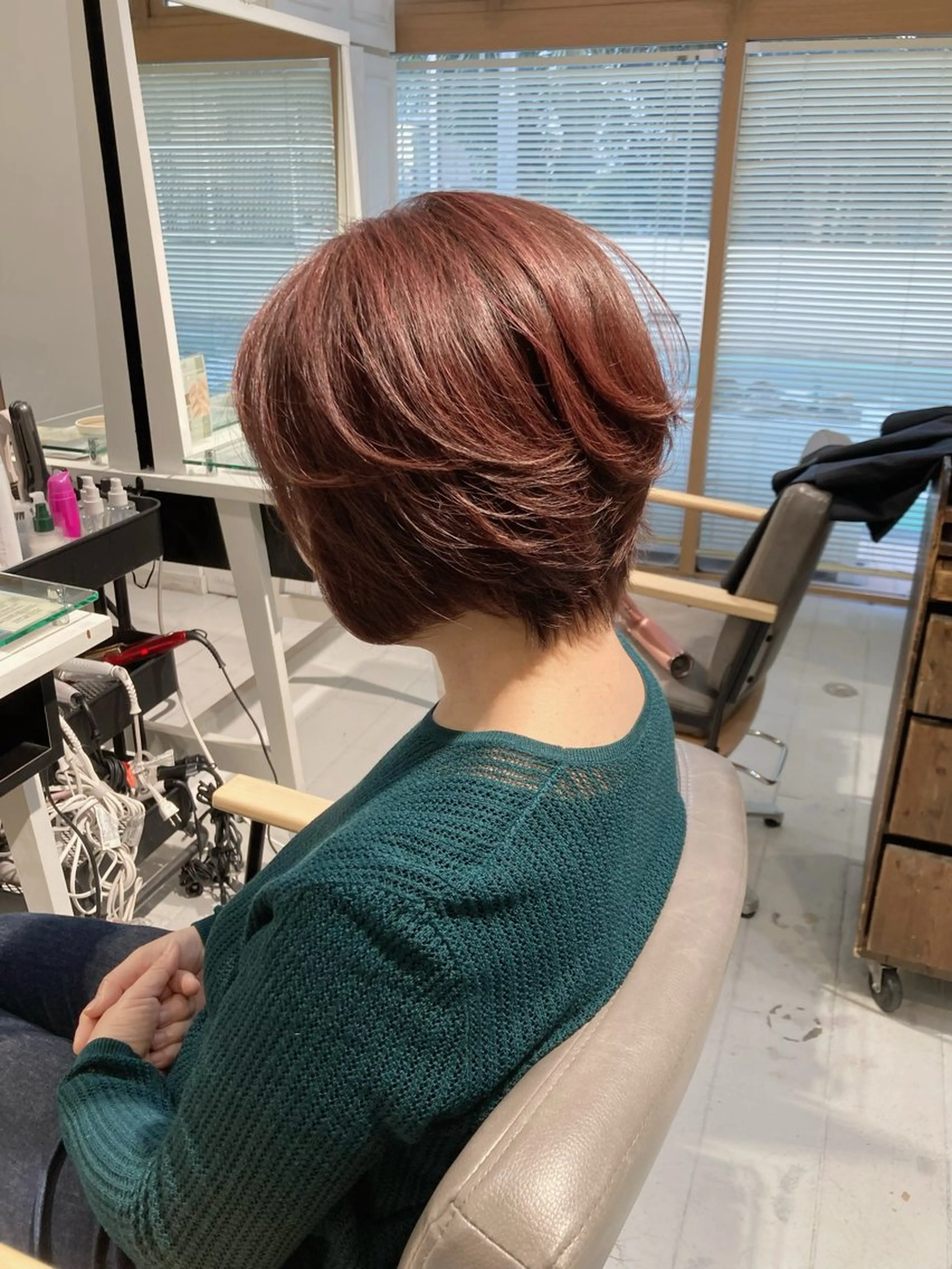 ショート ヘアカラー 🫧ゆうき🪽 髪質改善/ハイライトのヘアスタイル