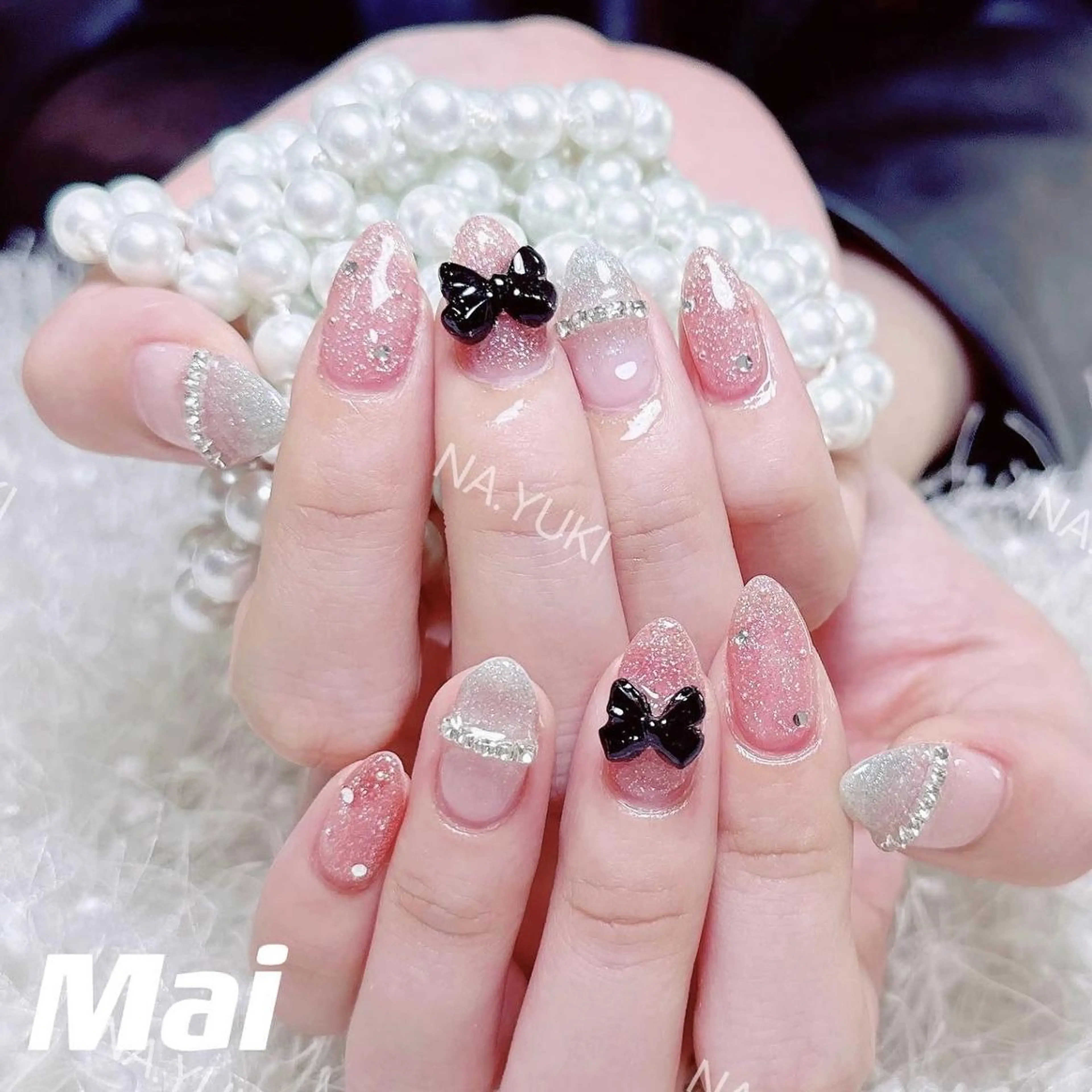 ネイル Momo 桃🍑のネイルデザイン