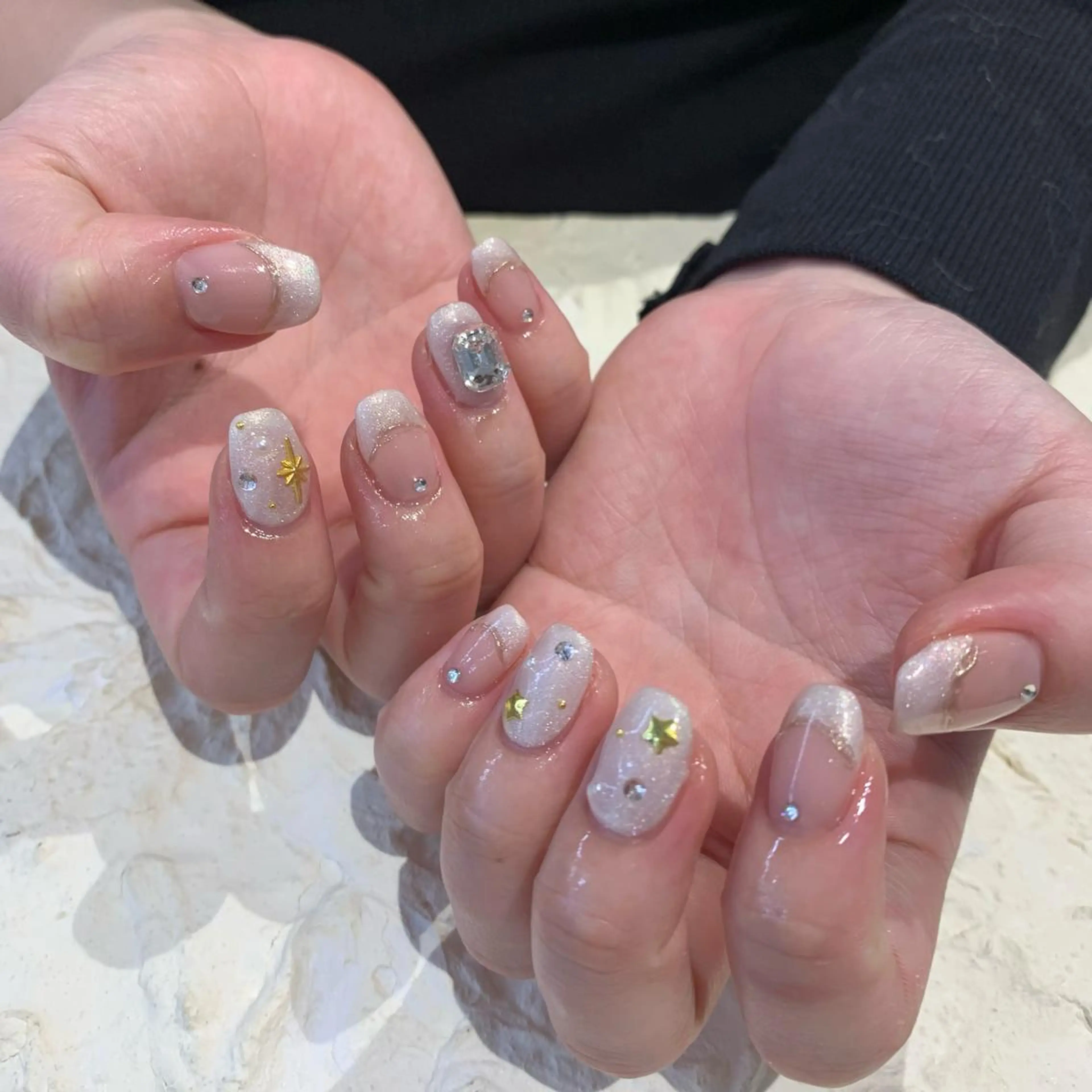 ネイル 冬ネイル マキノ ユイのネイルデザイン