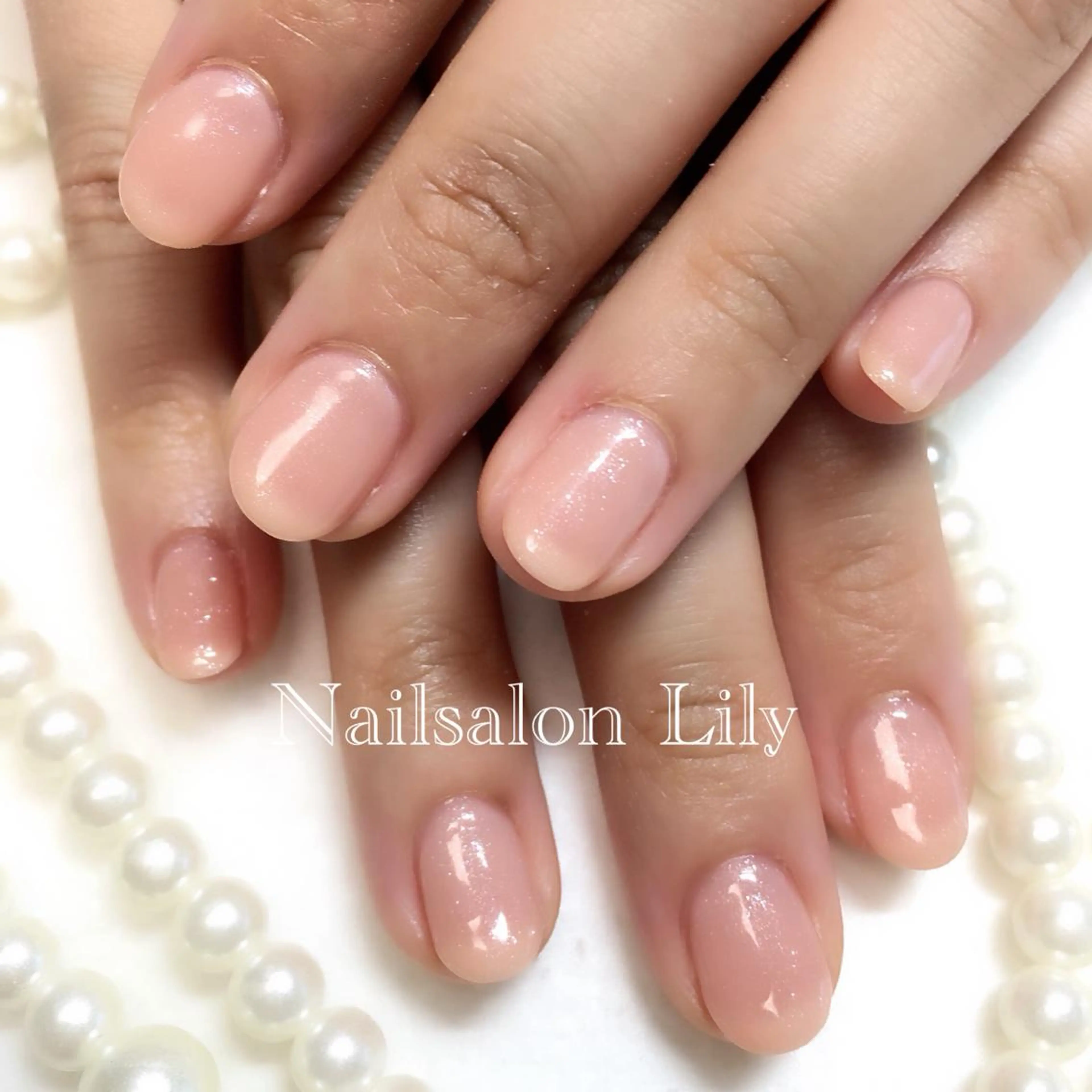 ネイル ワンカラーネイル Lily*nail 🌻Mii🌻のネイルデザイン