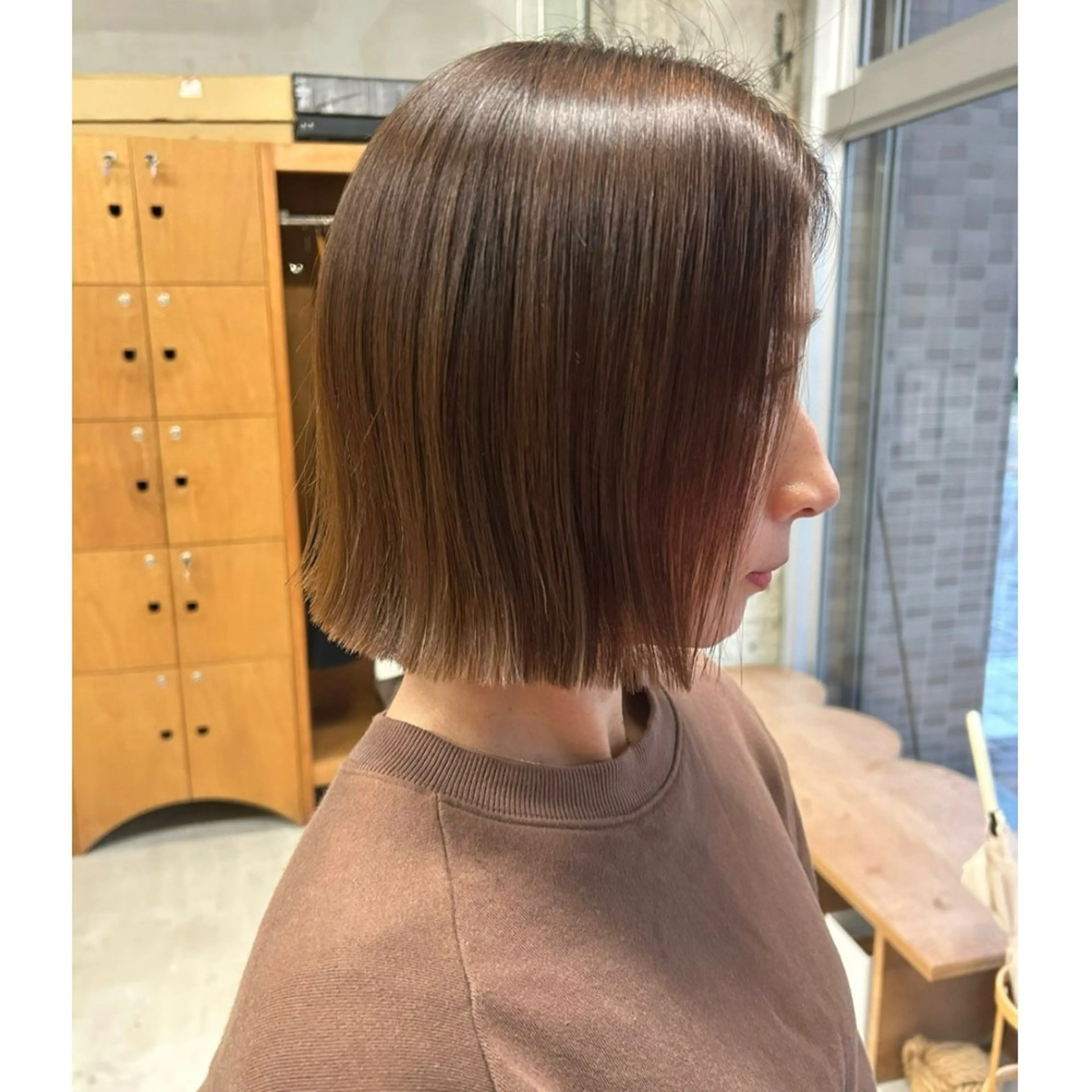 カエデ🐬 カットカラーモデルのヘアスタイル