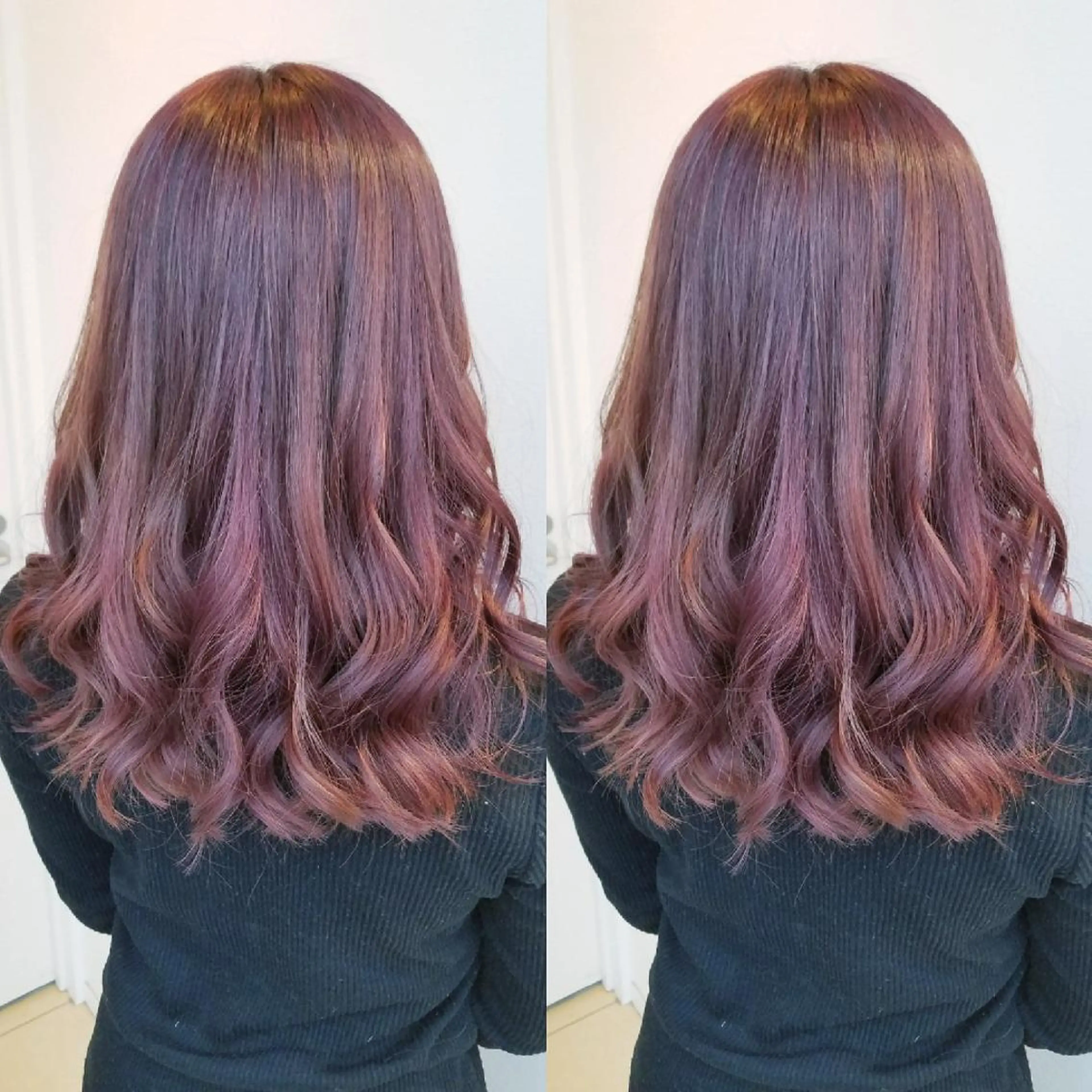 ロング カラー ラベンダーカラー ラベンダーピンク ピンクカラー ヘアカラー トリートメント ブリーチ・ハイトーン 特化🎉内山のヘアスタイル