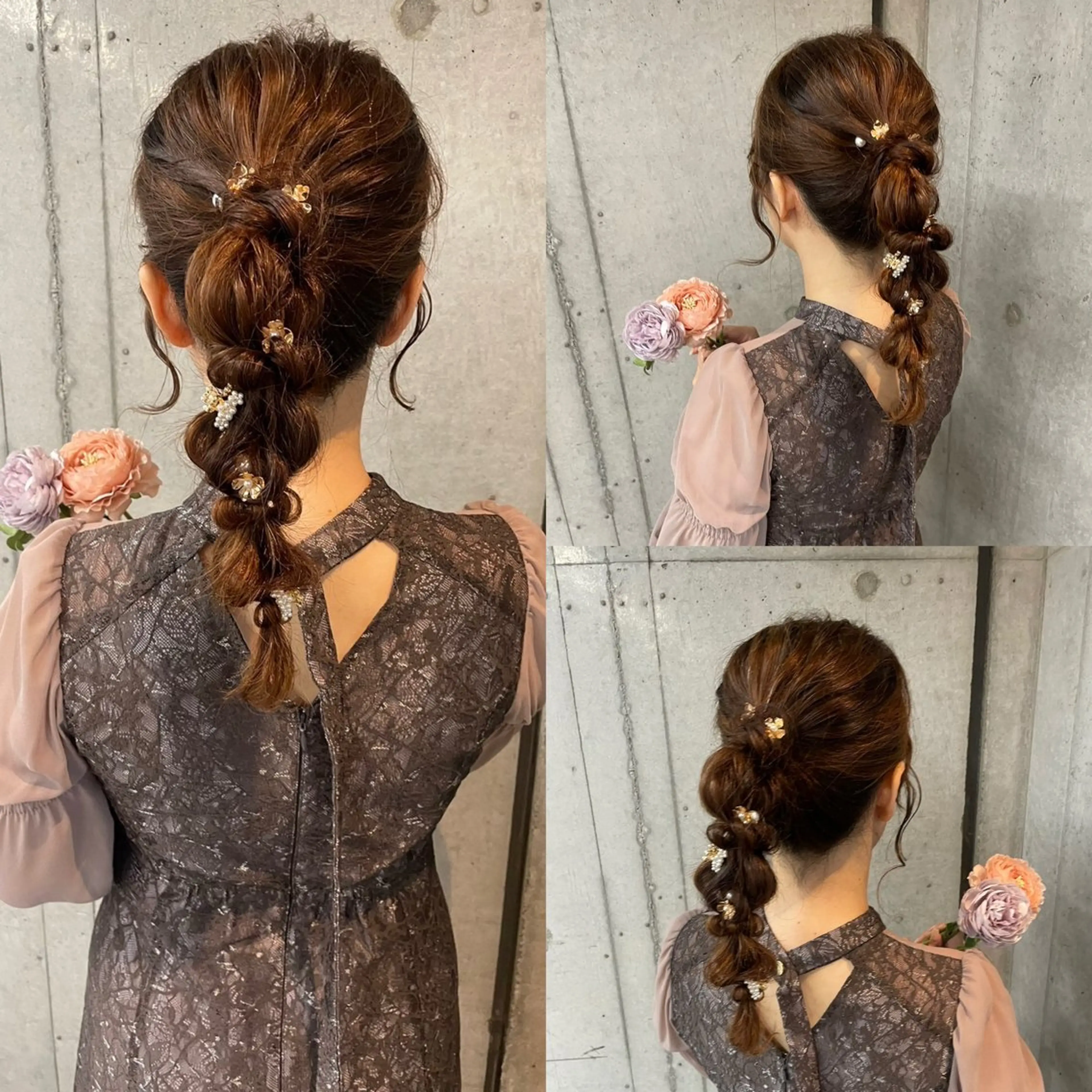 ロング ヘアアレンジ ヘアセット 美髪× ヘアセット✨Araiのヘアスタイル