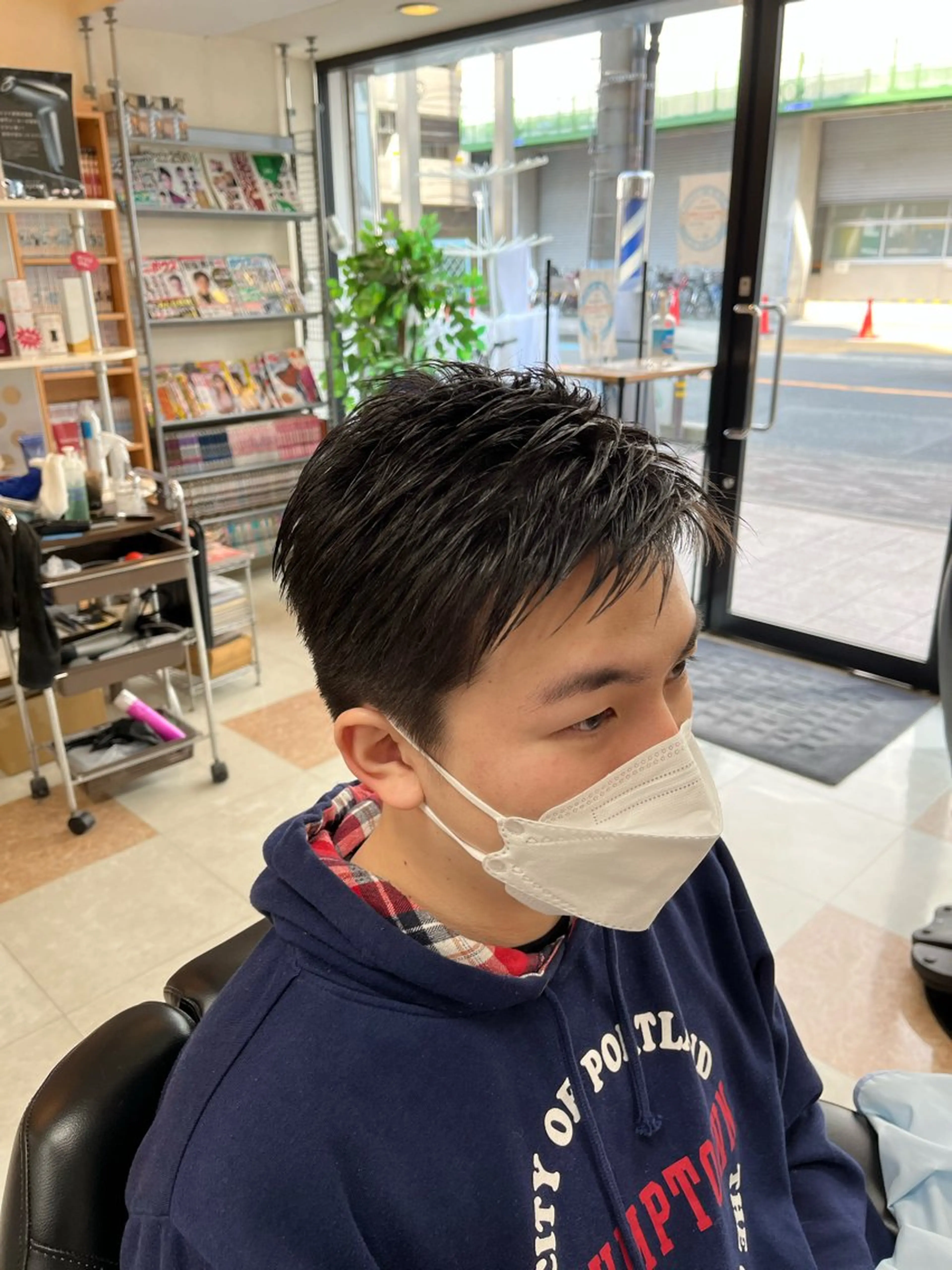 ミディアム メンズ COIFFURE DOUX(コアフィールドゥ)所属・✂︎men's hair✂︎立石亮のヘアスタイル