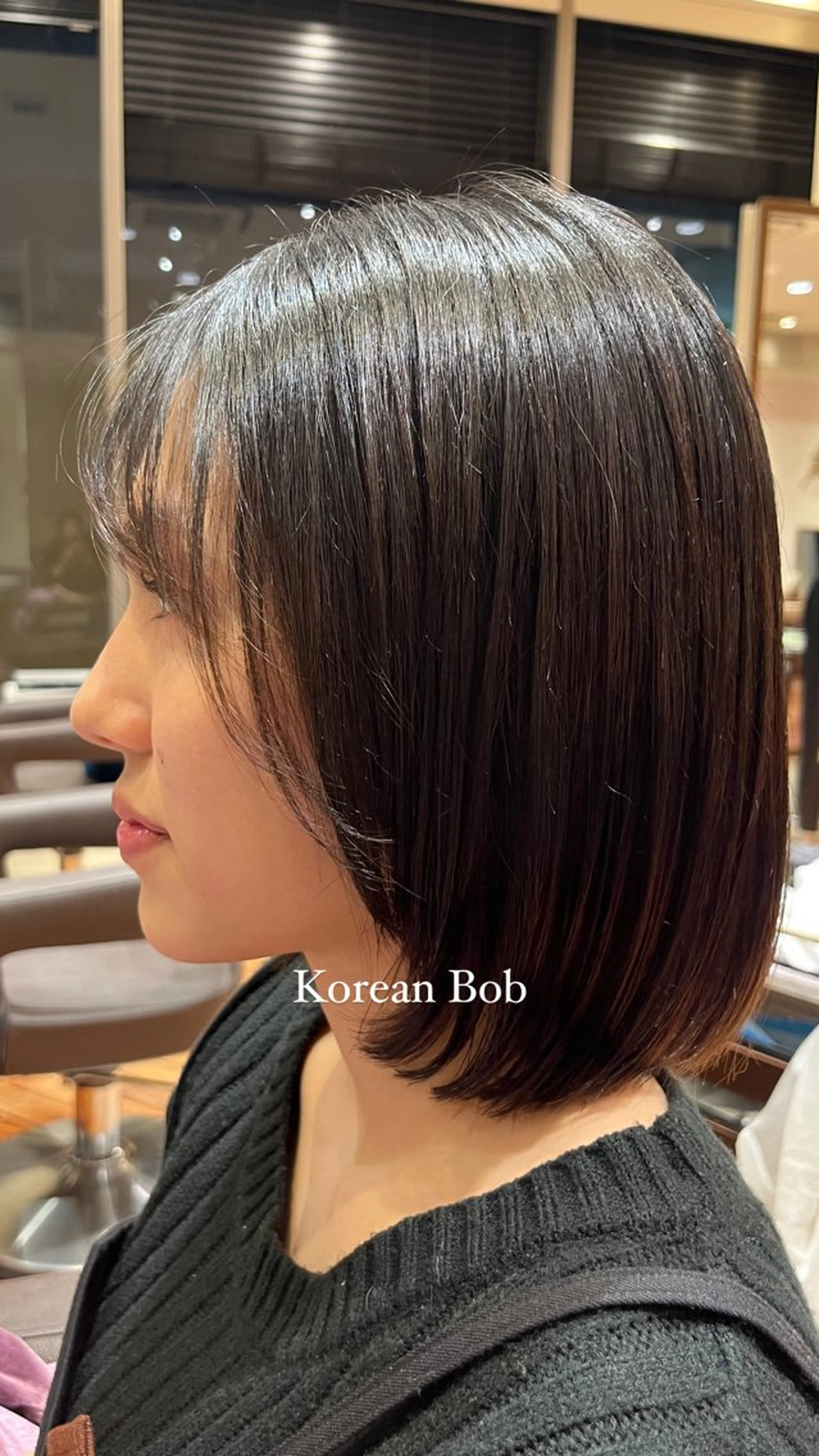 ミディアム ボブ ｼｮｰﾄｶｯﾄ 梅田 山下　すみれのヘアスタイル