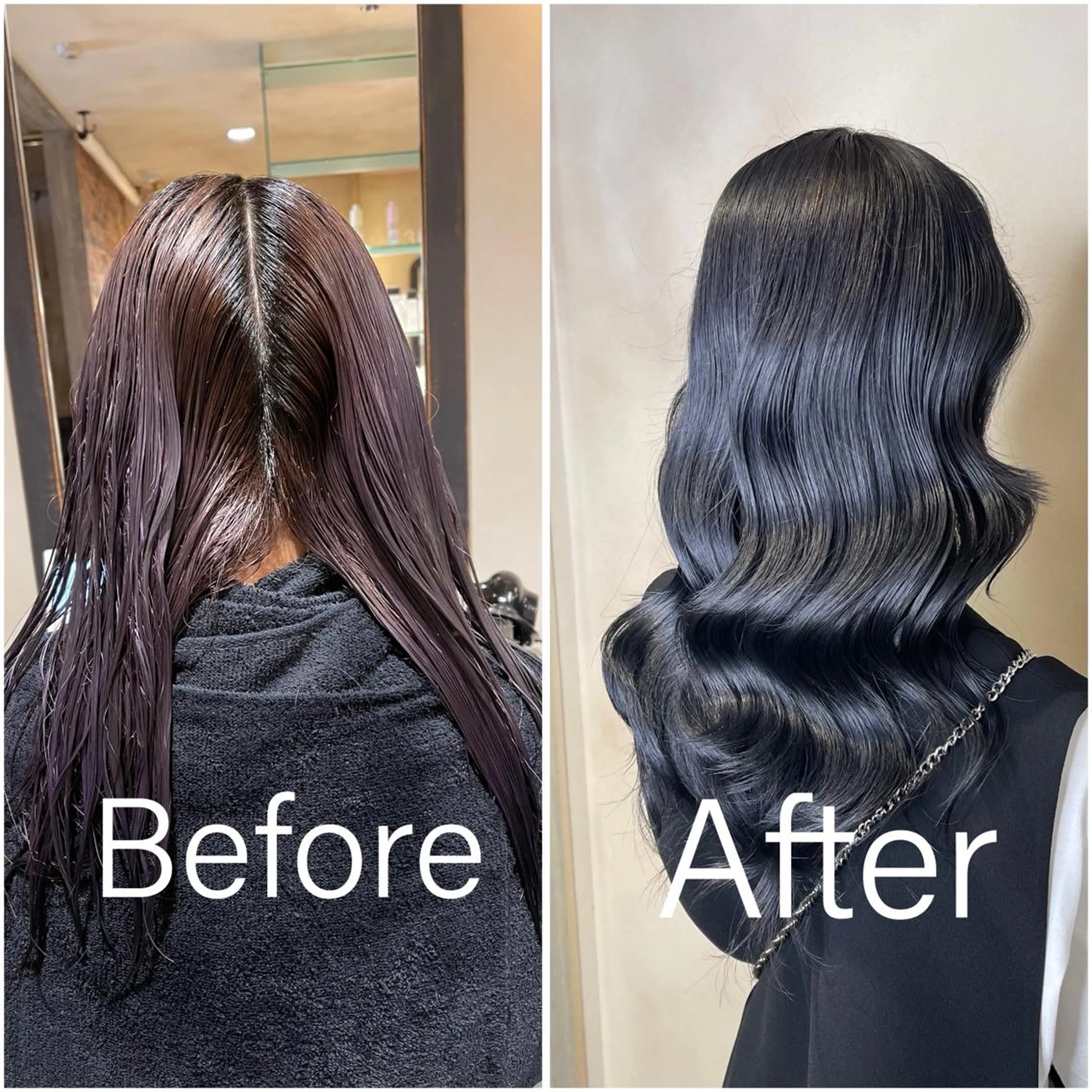 ロング カラー 泉 堅也のヘアスタイル