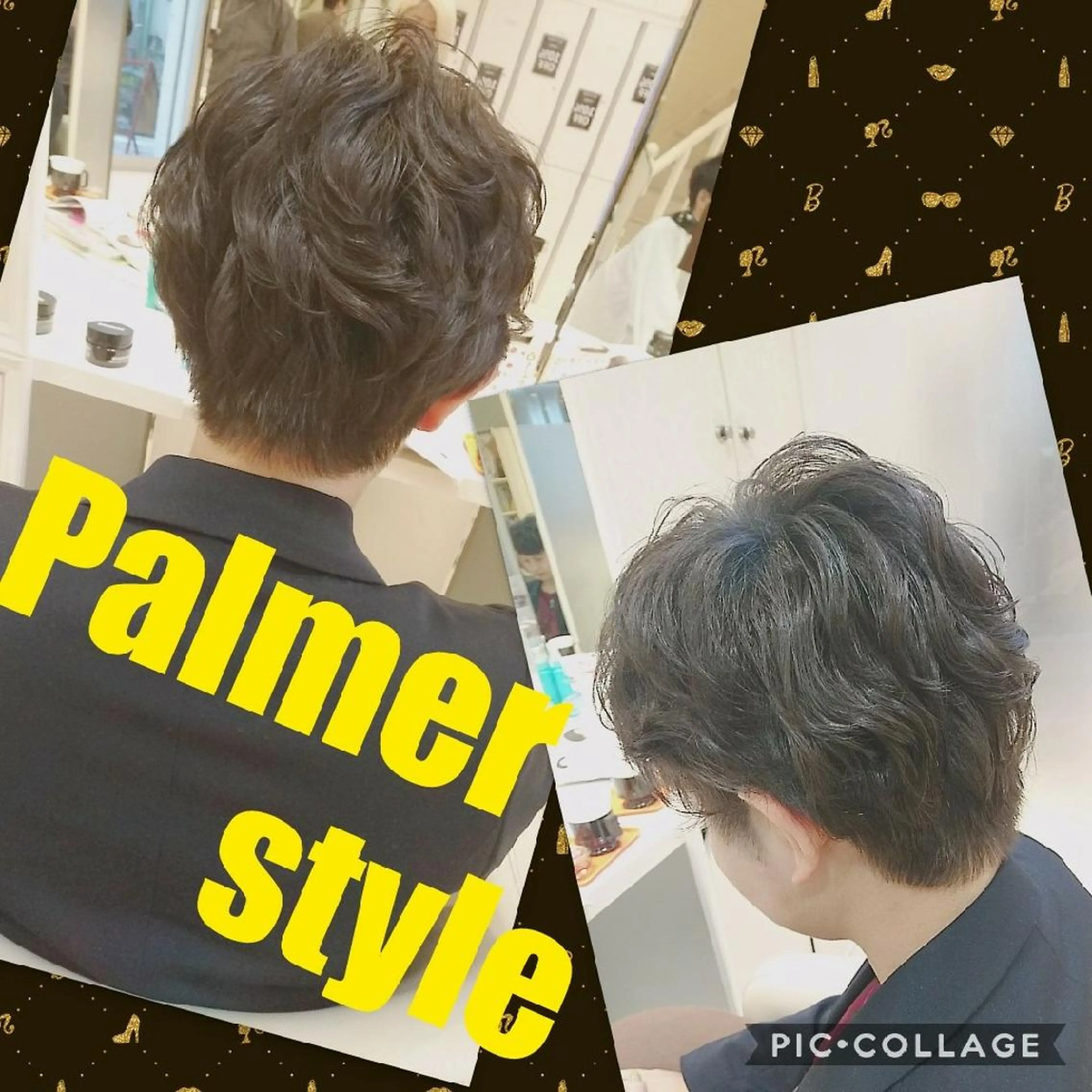 ショート パーマ 永島 桜のヘアスタイル