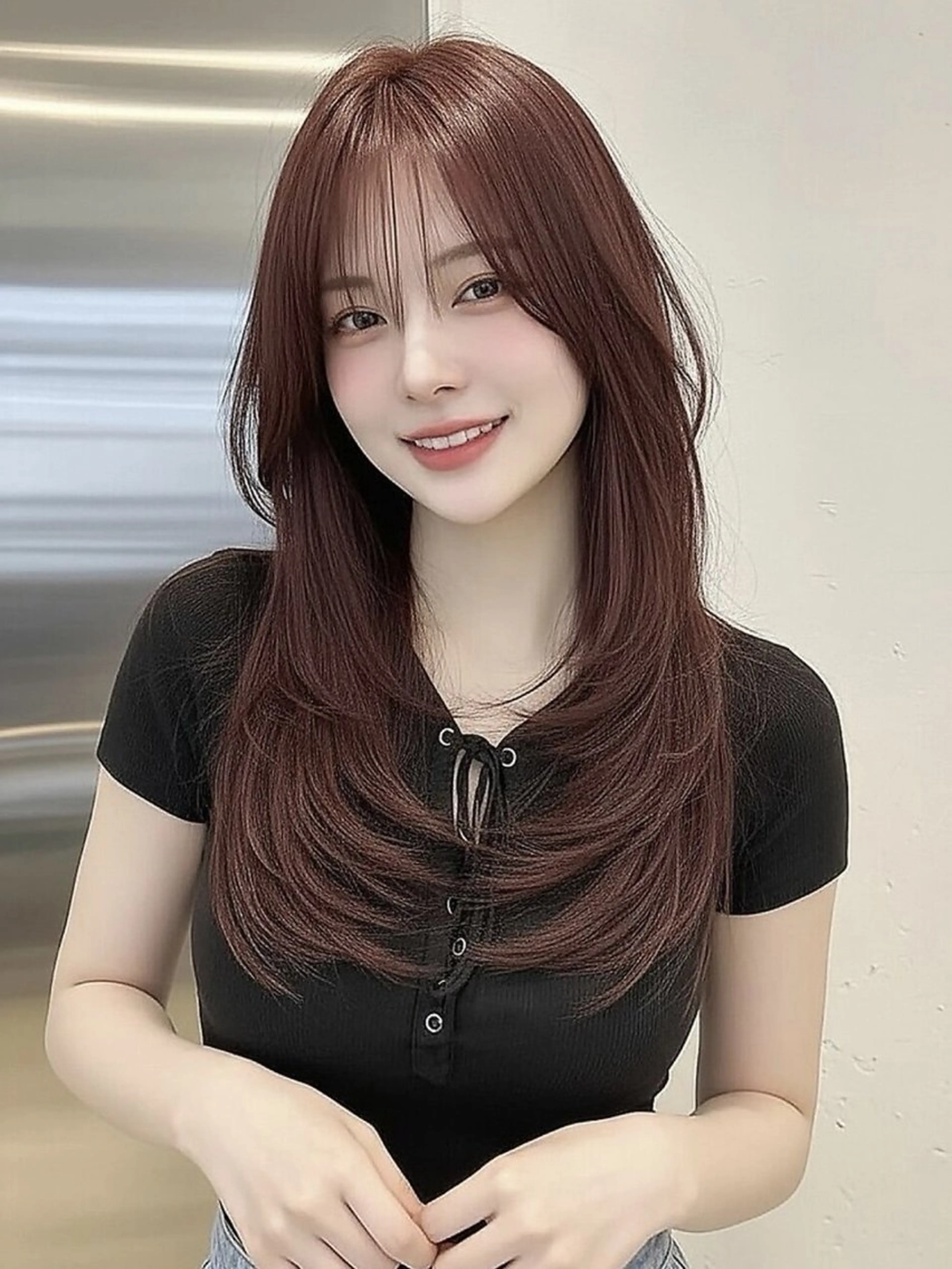 (ケアブリーチ+カラー)+クイックトリートメントの写真