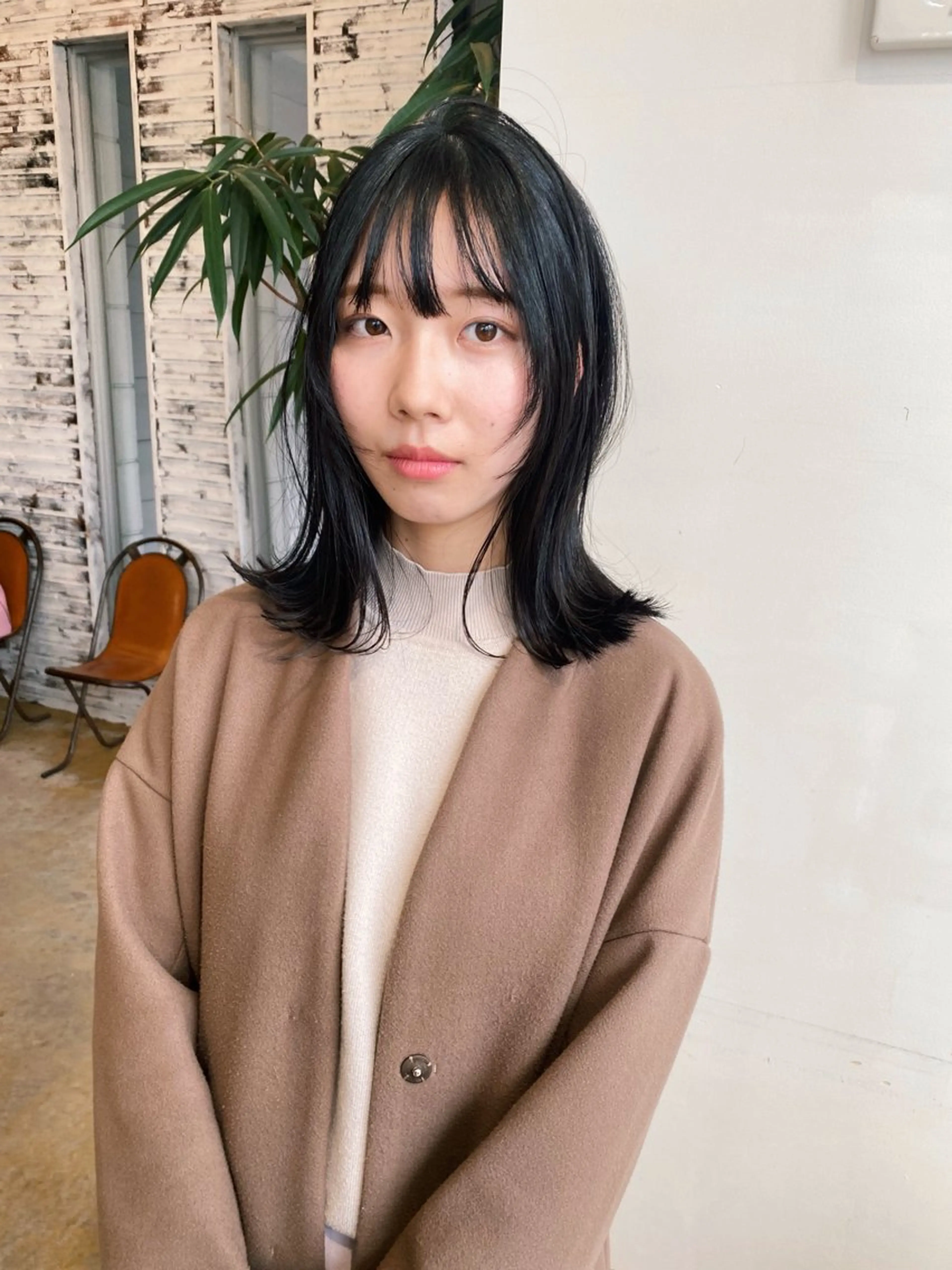 ミディアム レイヤーカット ウルフカット カット ヘアカラー 村松滉太/ レイヤーカットのヘアスタイル