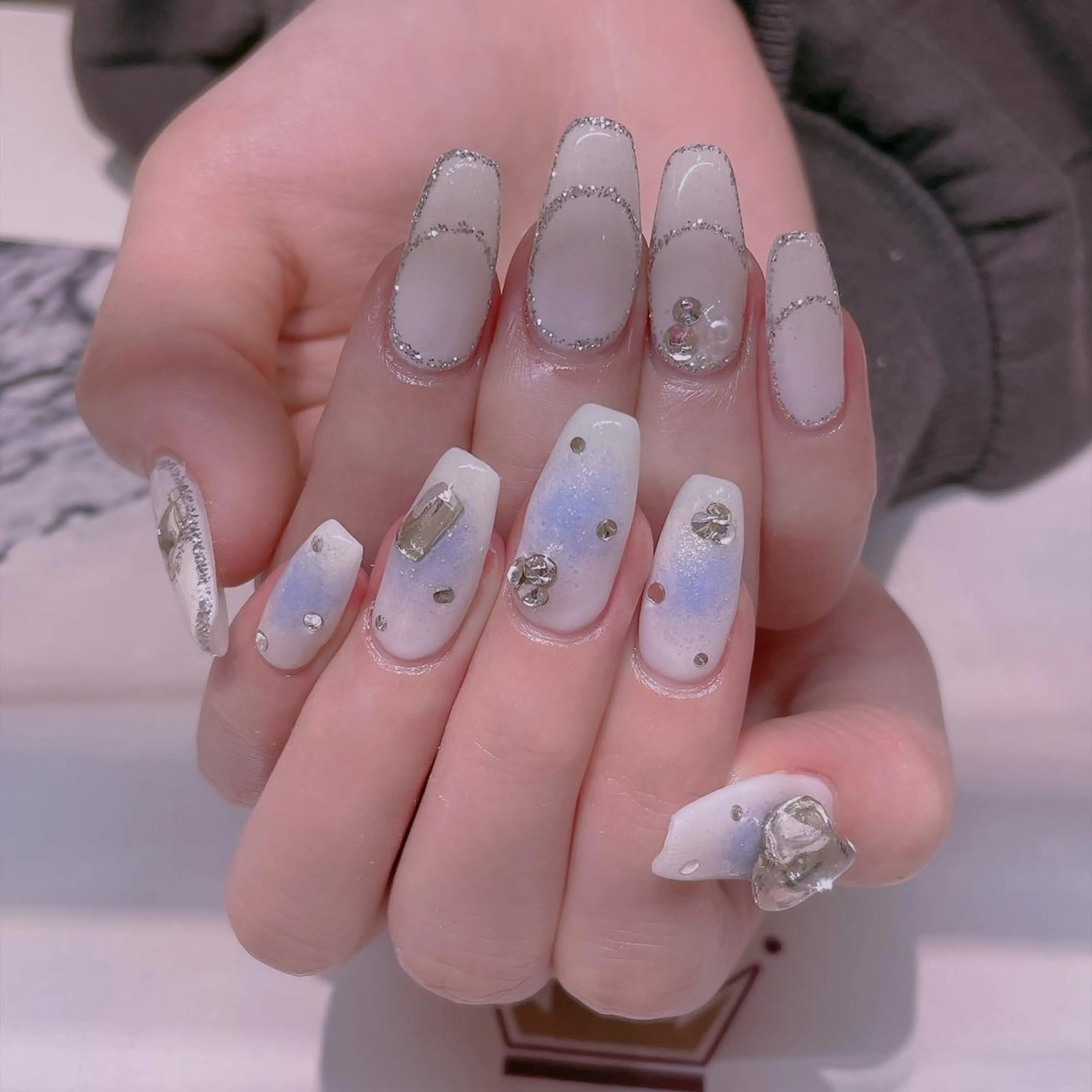 ネイル 長さだし専門店 M2　rikaのネイルデザイン