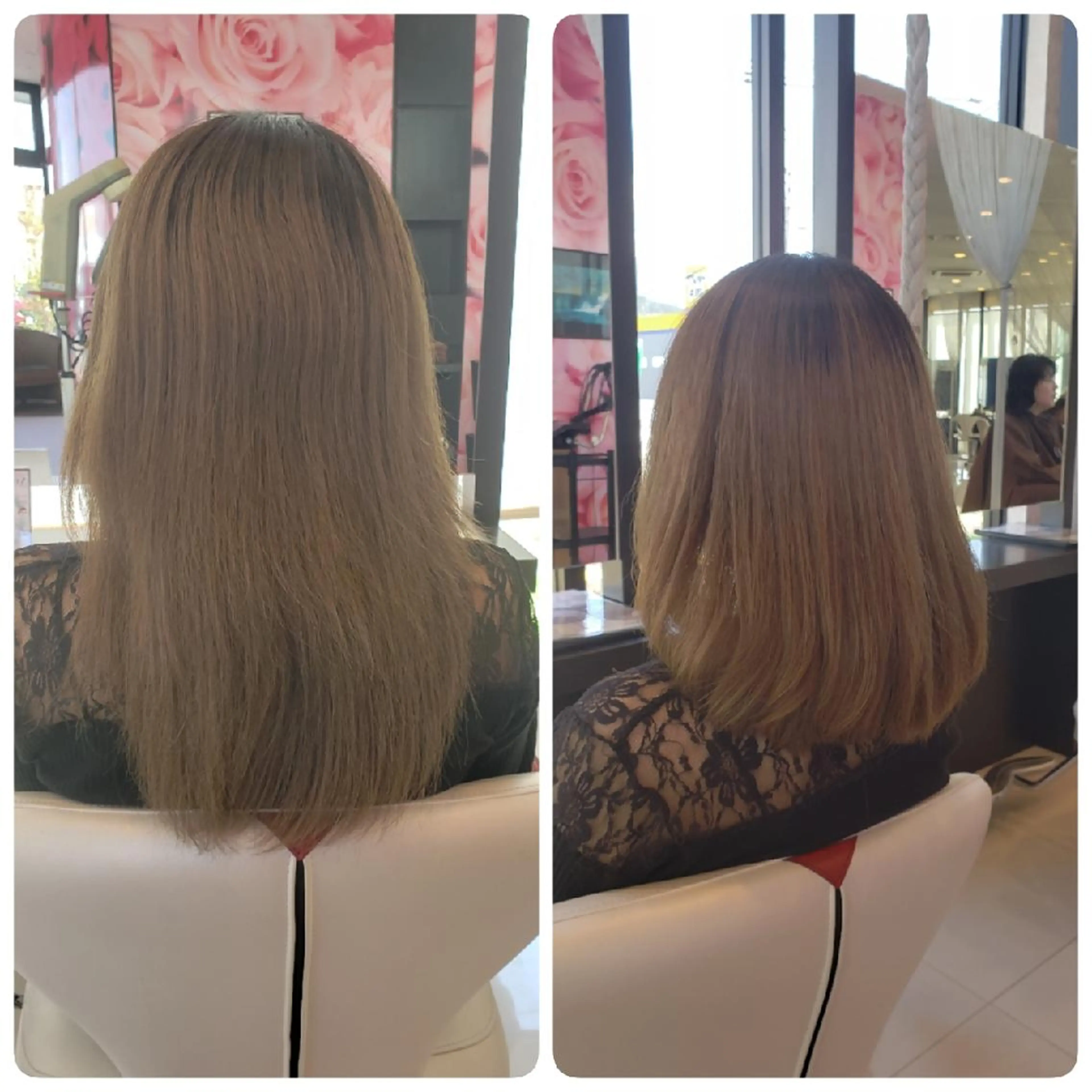 ロング 縮毛矯正 鈴木 昌浩のヘアスタイル