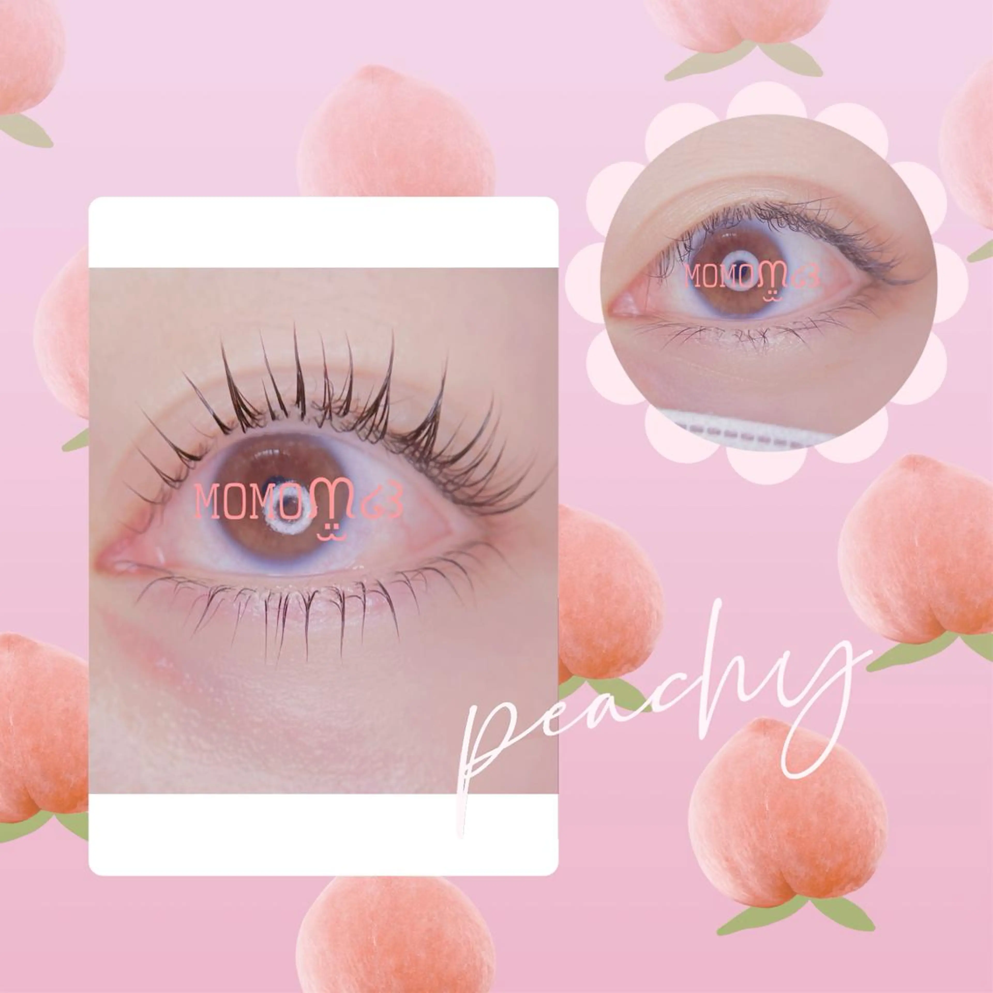 マツエク・マツパ フラットラッシュ ナチュラル パリジェンヌラッシュリフト 下まつげエクステ 一重×まつ毛パーマ マツパ モテデザインのプロ モモ🍑のマツエク・マツパデザイン