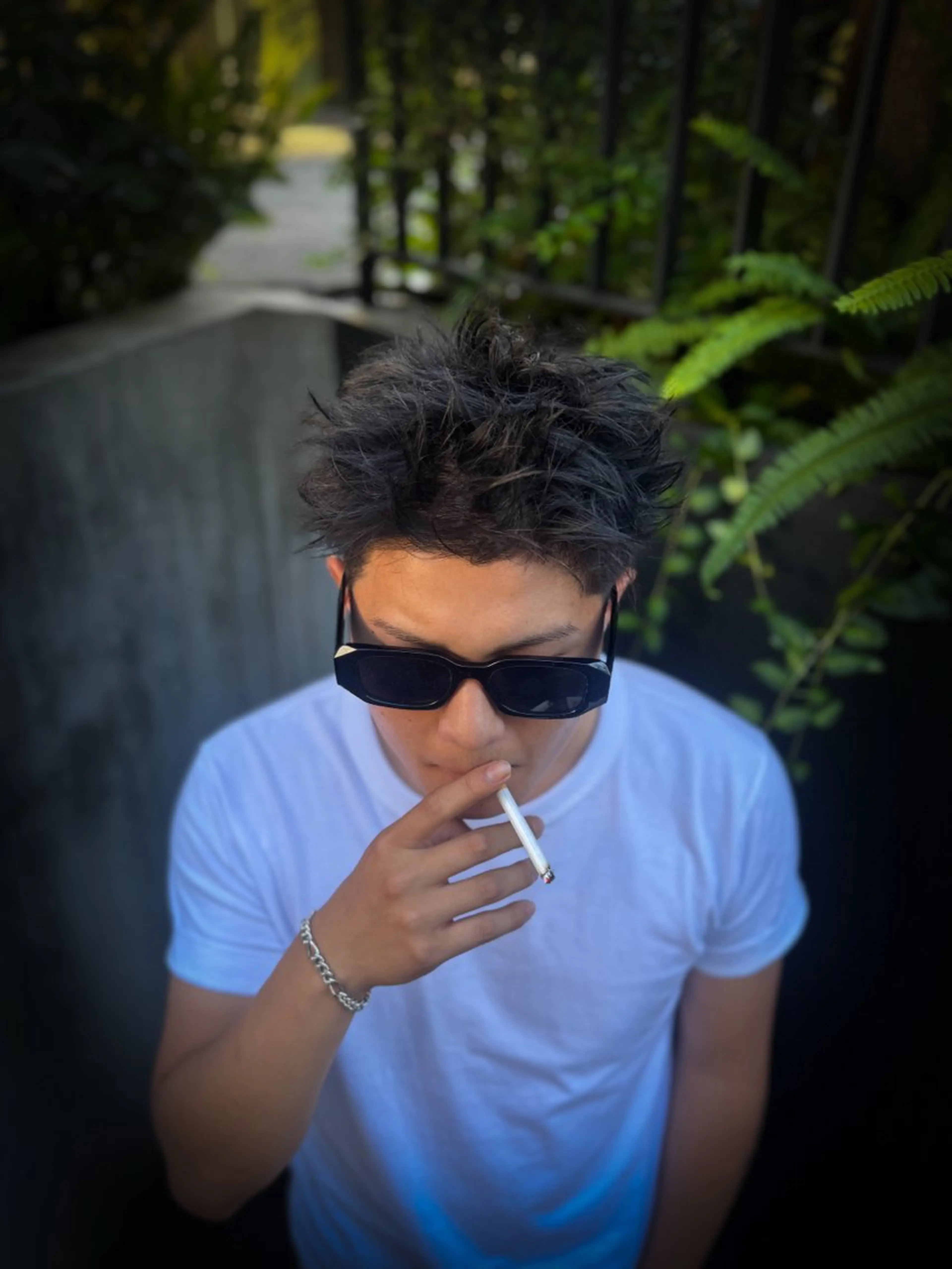 メンズ フェードカット 刈り上げ 生盛 一郎のヘアスタイル