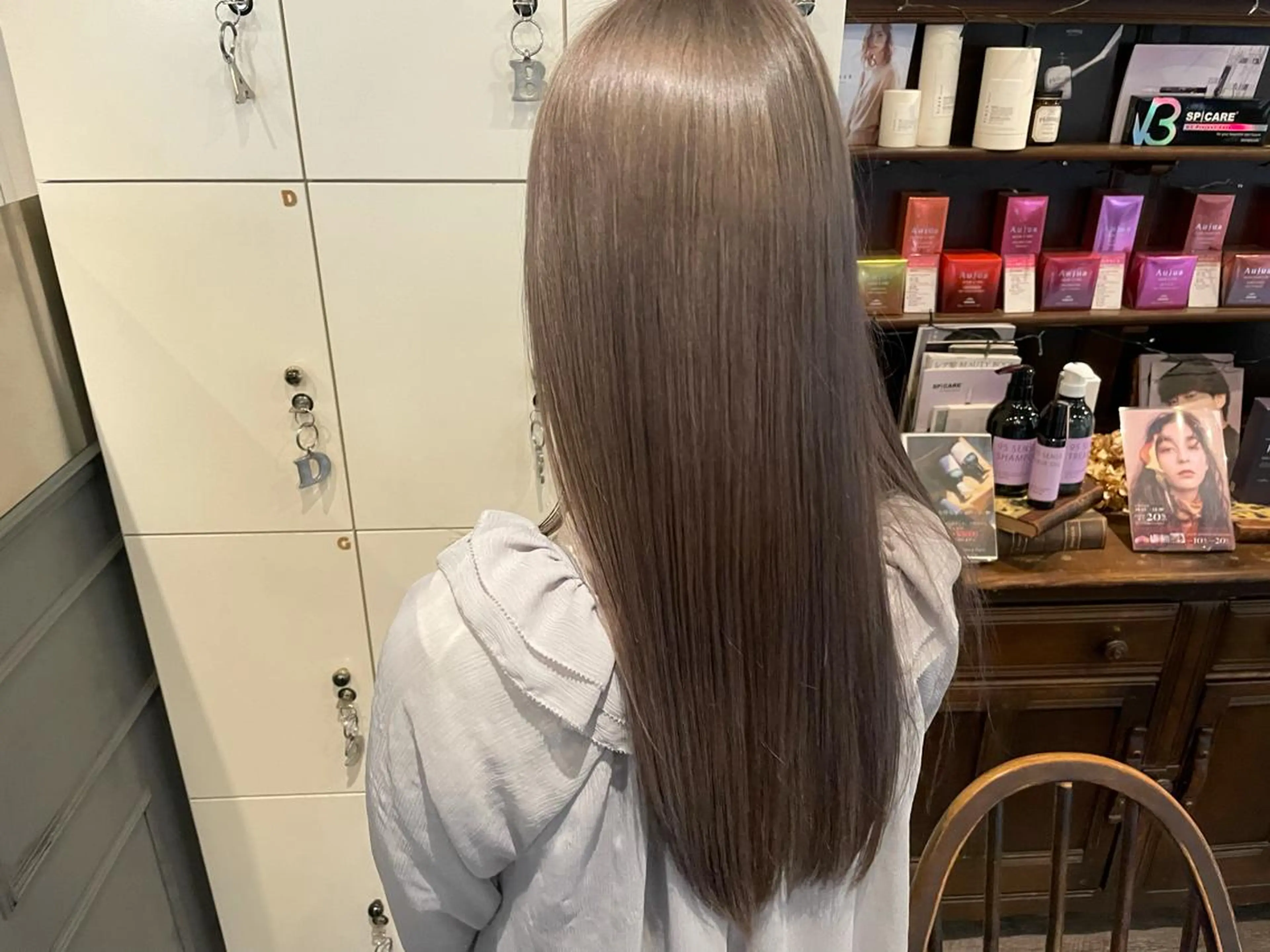 セミロング 千原 海颯のヘアスタイル