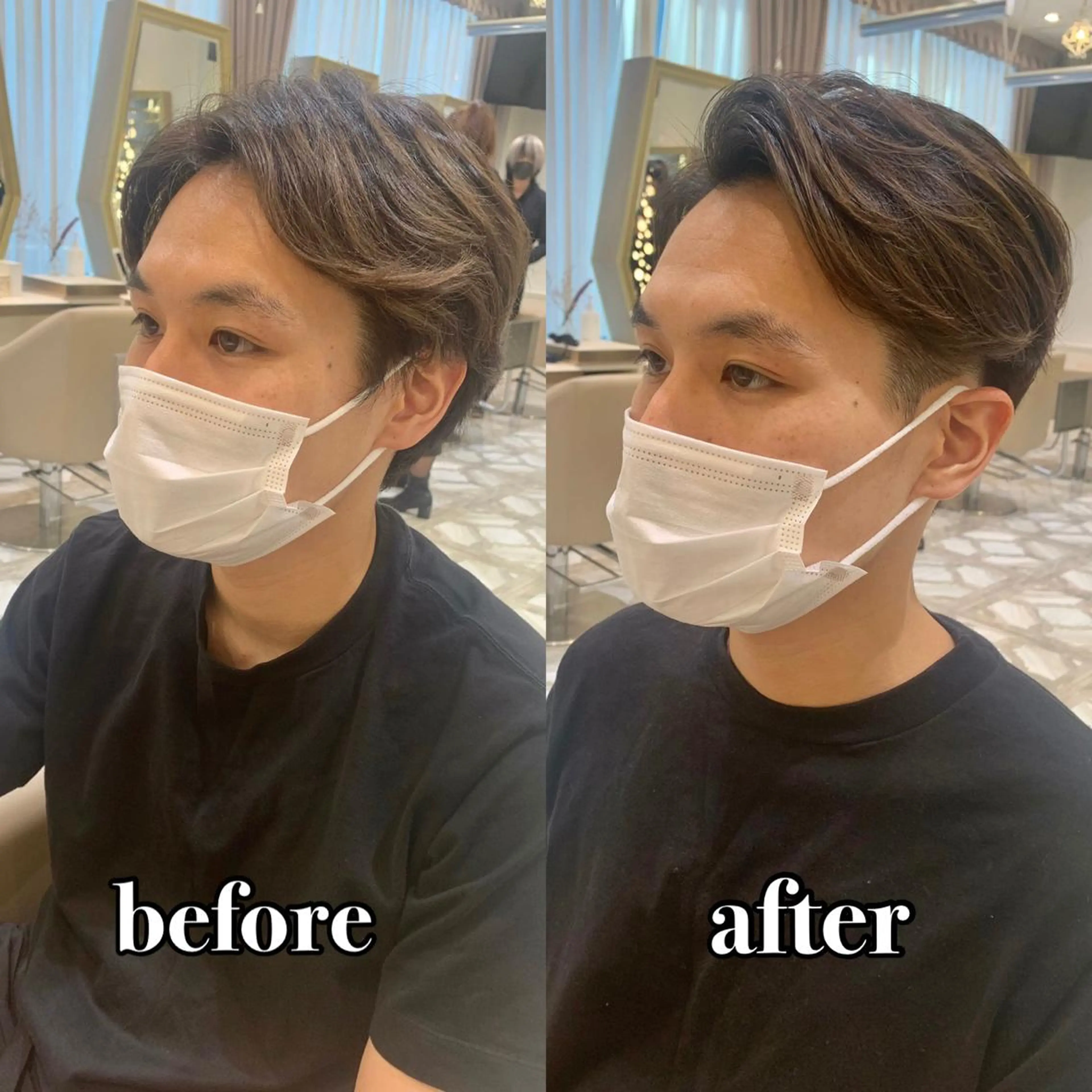 ショート カラー パーマ ヘアアレンジ メンズ キッズ ネイル マツエク・マツパ アイブロウ 《褒められる》 透明感カラー/小嶋のヘアスタイル