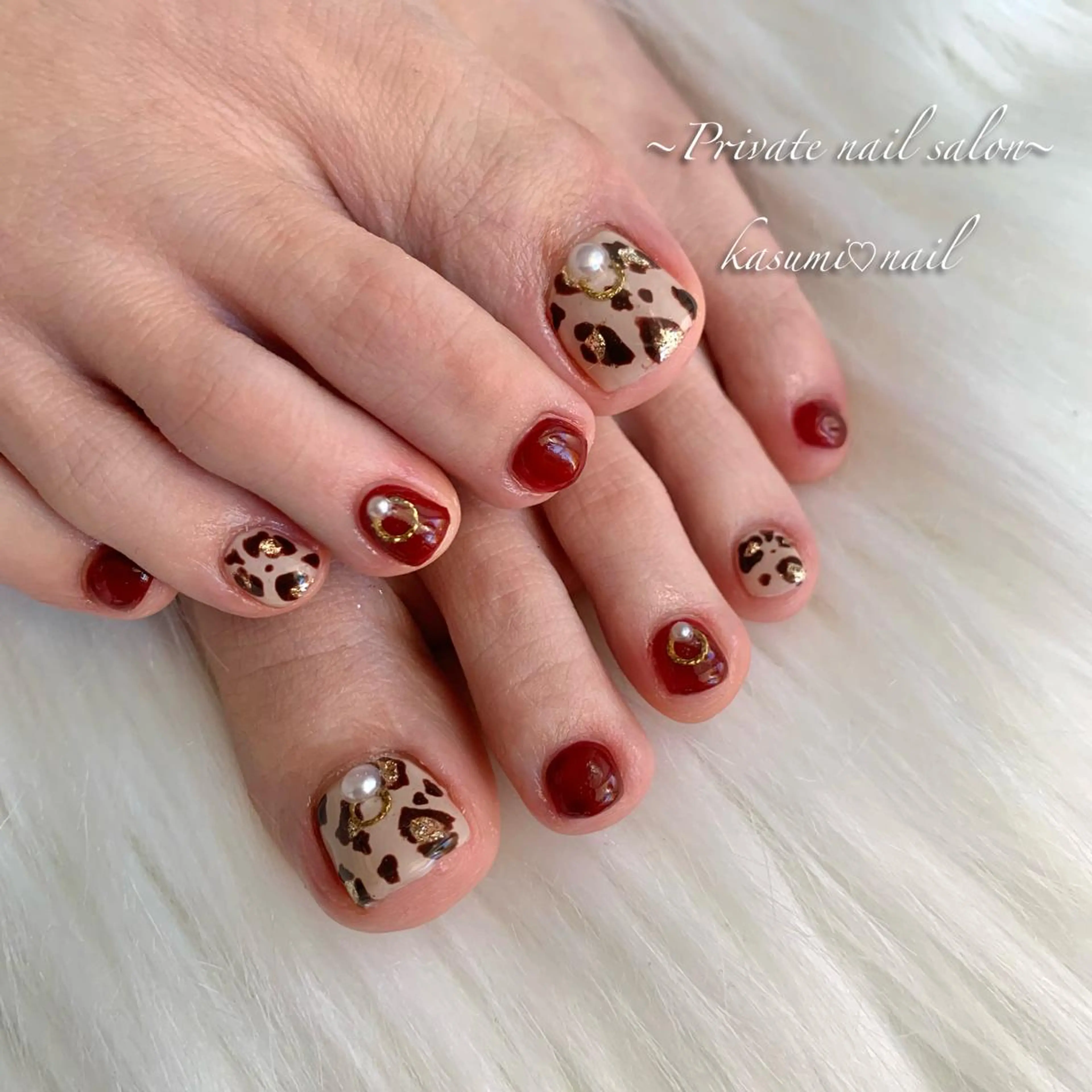 ネイル アートネイル ラメ(グリッター) マグネットネイル ミラーネイル 持ち込み KASUMI♡ Nailのネイルデザイン