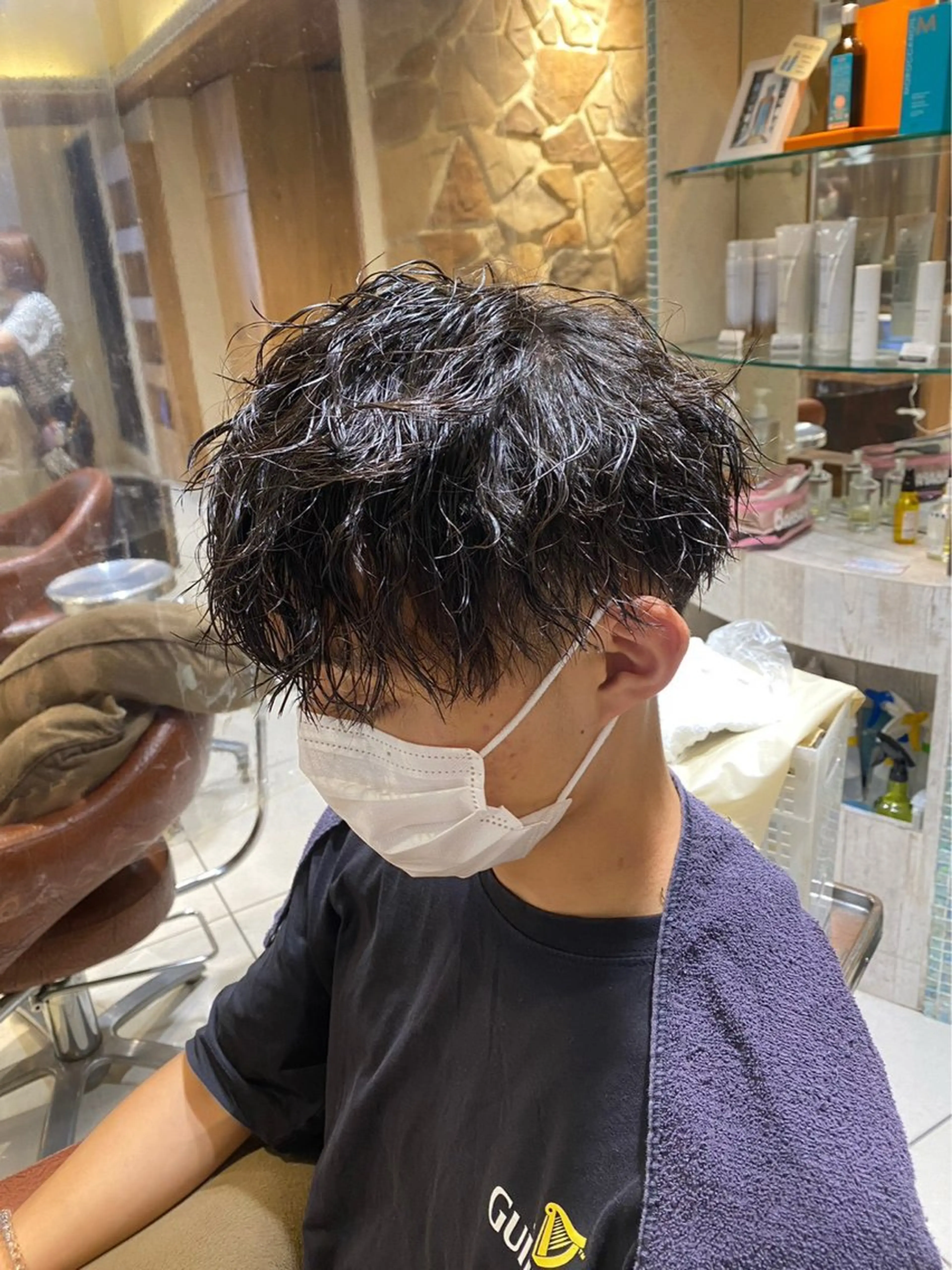 パーマ メンズ メンズモデル募集中✨ 永野大樹のヘアスタイル