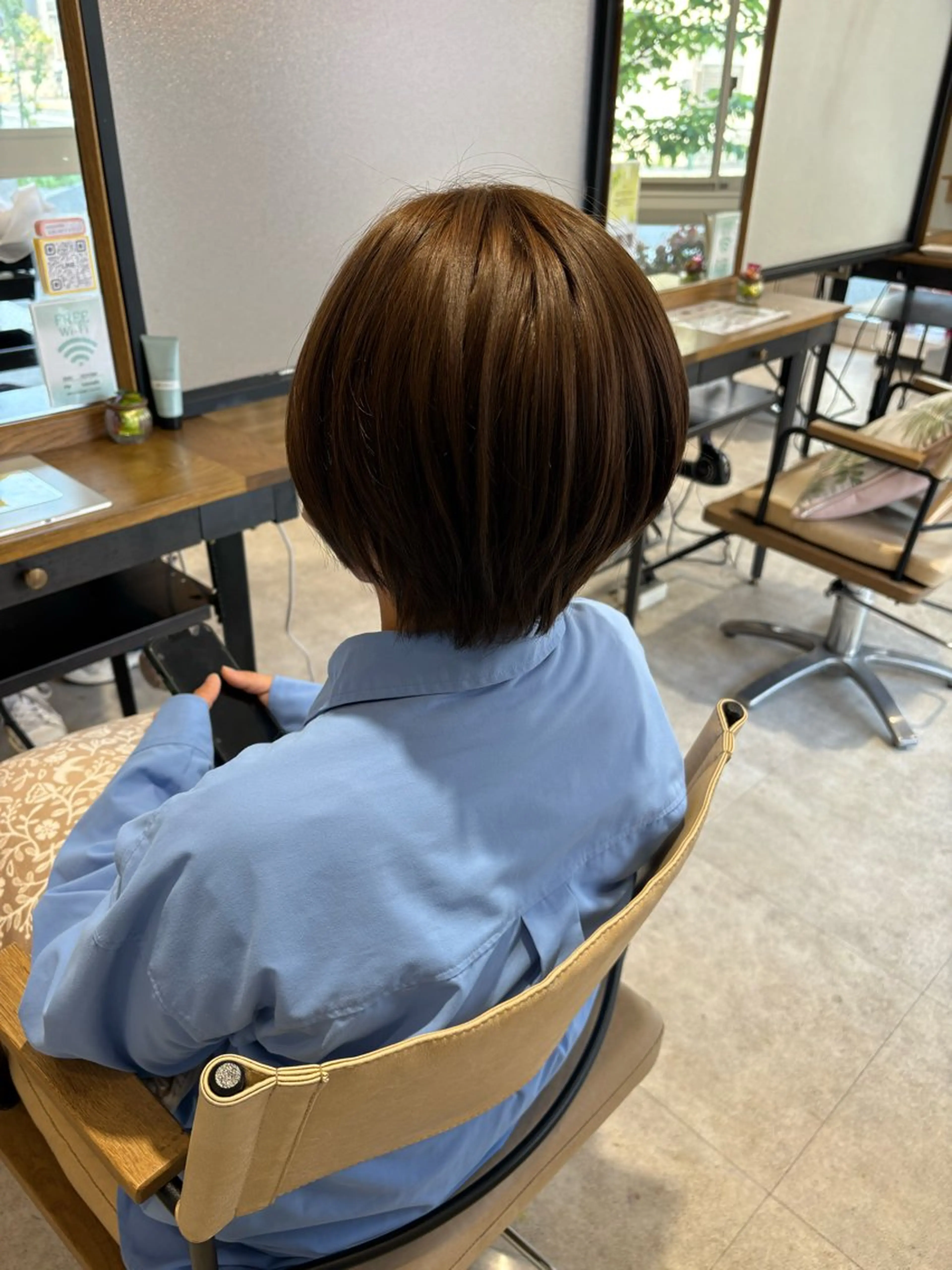 カラー ヘアカラー トリートメント 奥村 奈々加のヘアスタイル