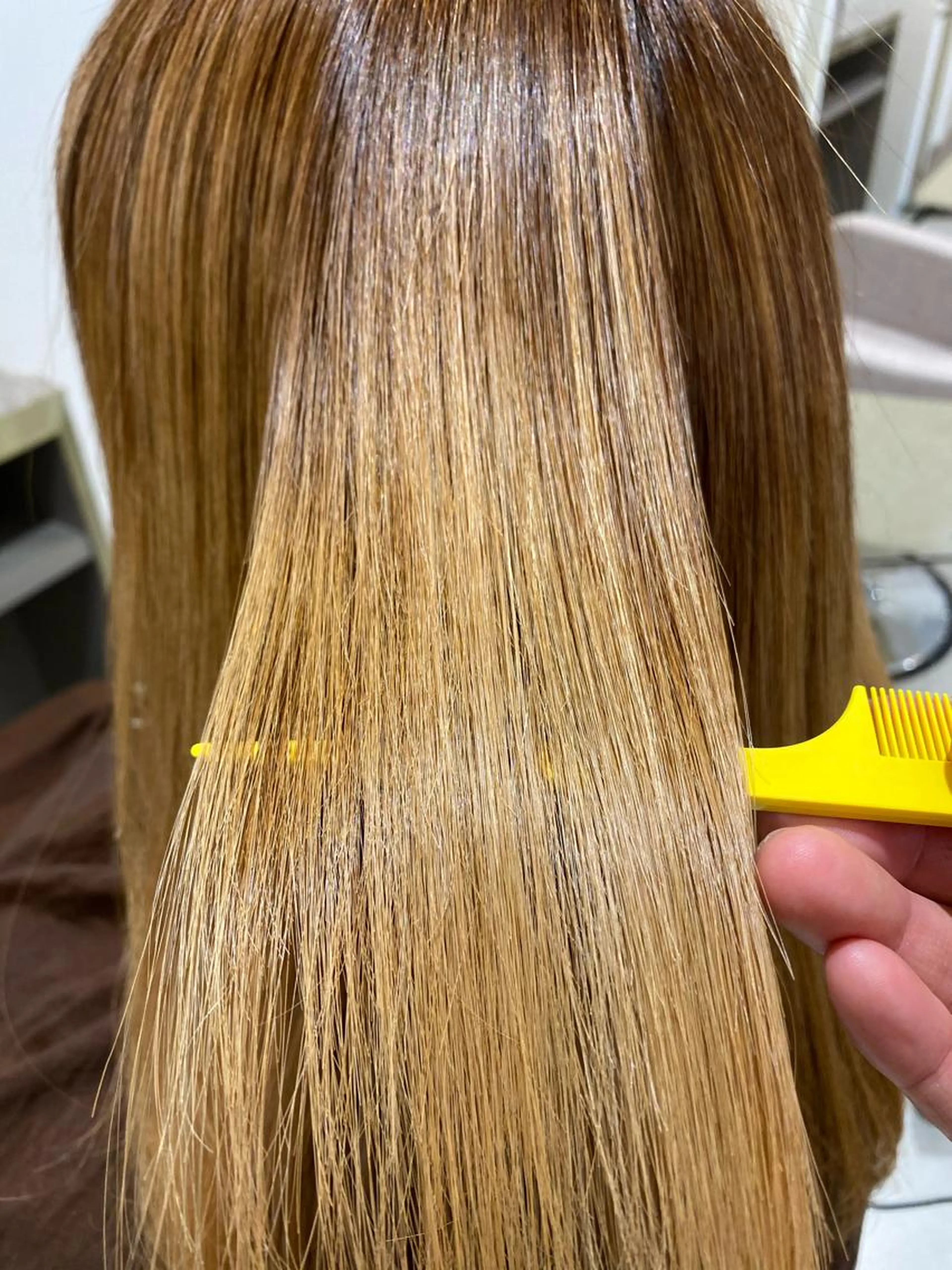 【髪質改善】シルクストレート×再現性カット ¥22000の写真