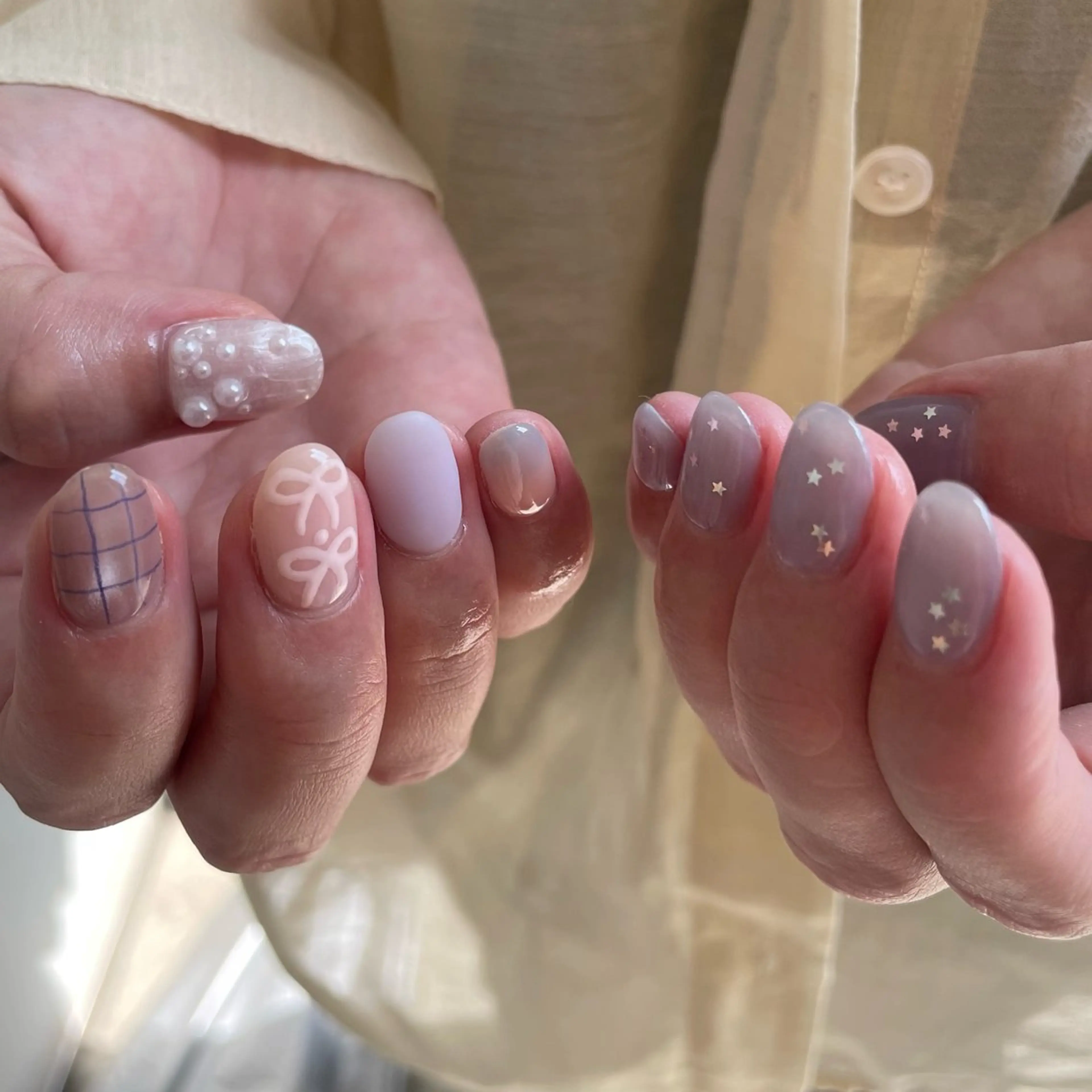 ネイル 持ち込み Manon Yuiのネイルデザイン