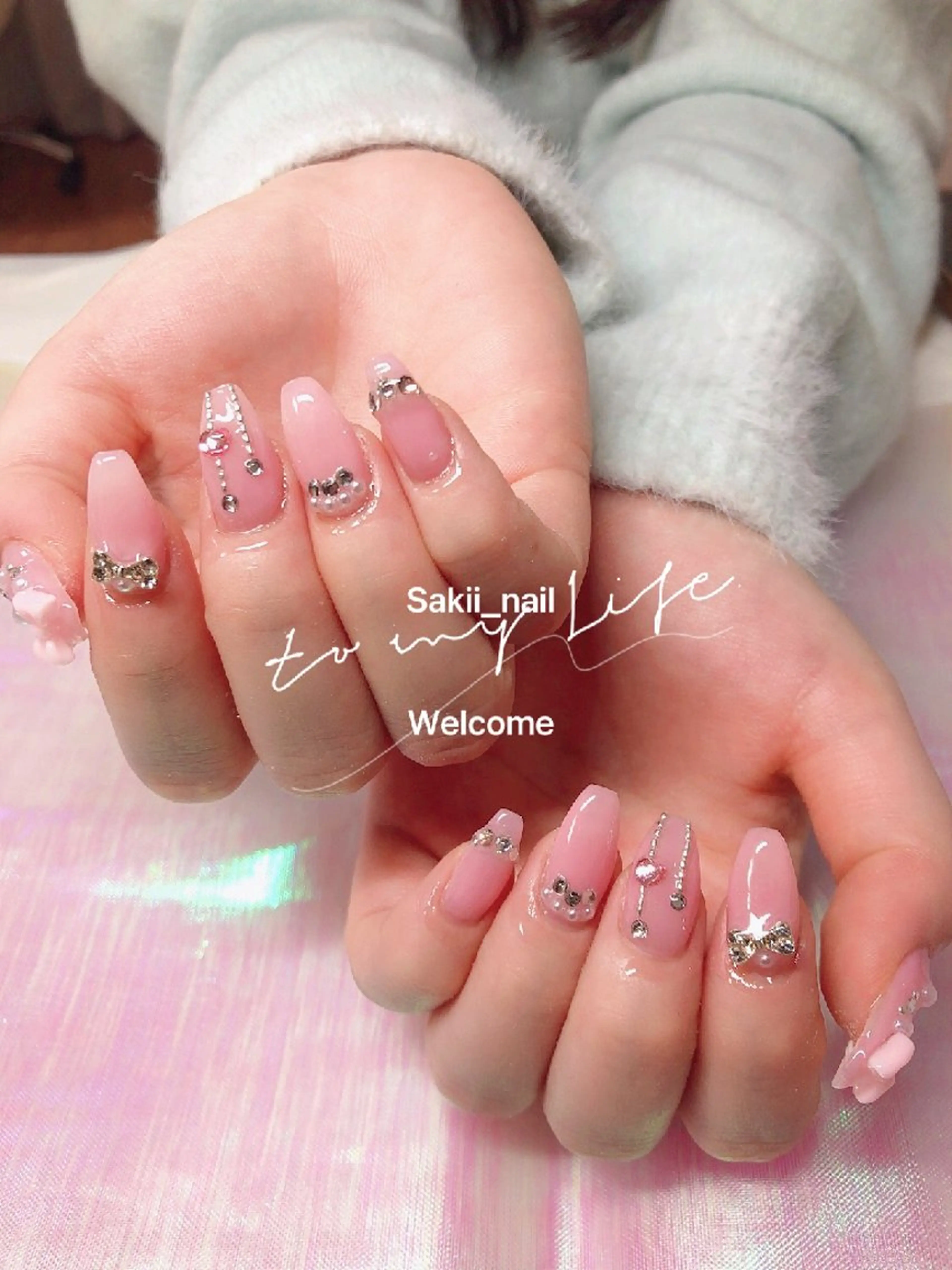 ネイル 韓国ネイル ワンカラーネイル ワンホンネイル sakii_nail 池袋のネイルデザイン