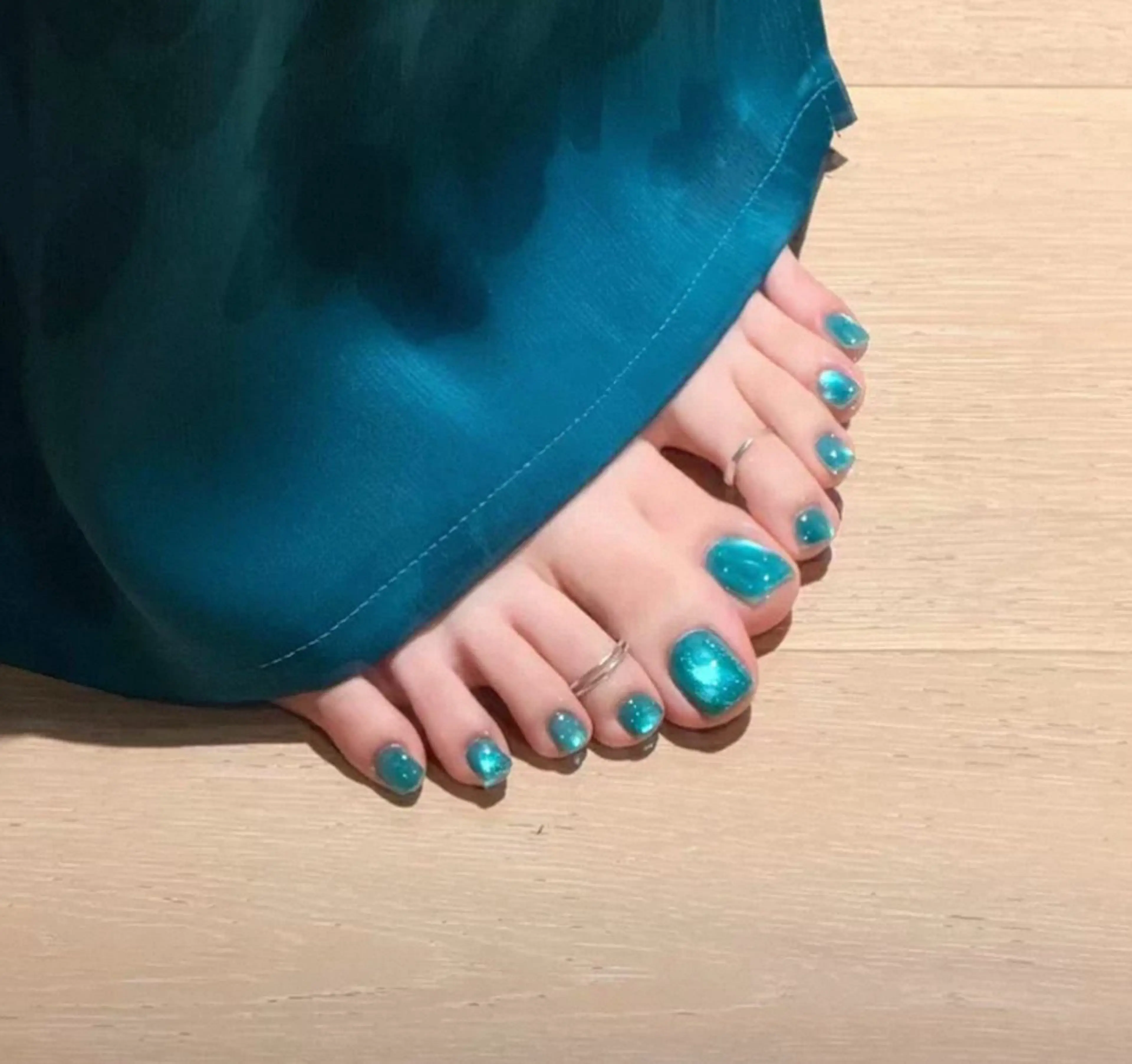 ネイル フットネイル 胡蝶蘭レディースサロ ンNailMOKAのネイルデザイン