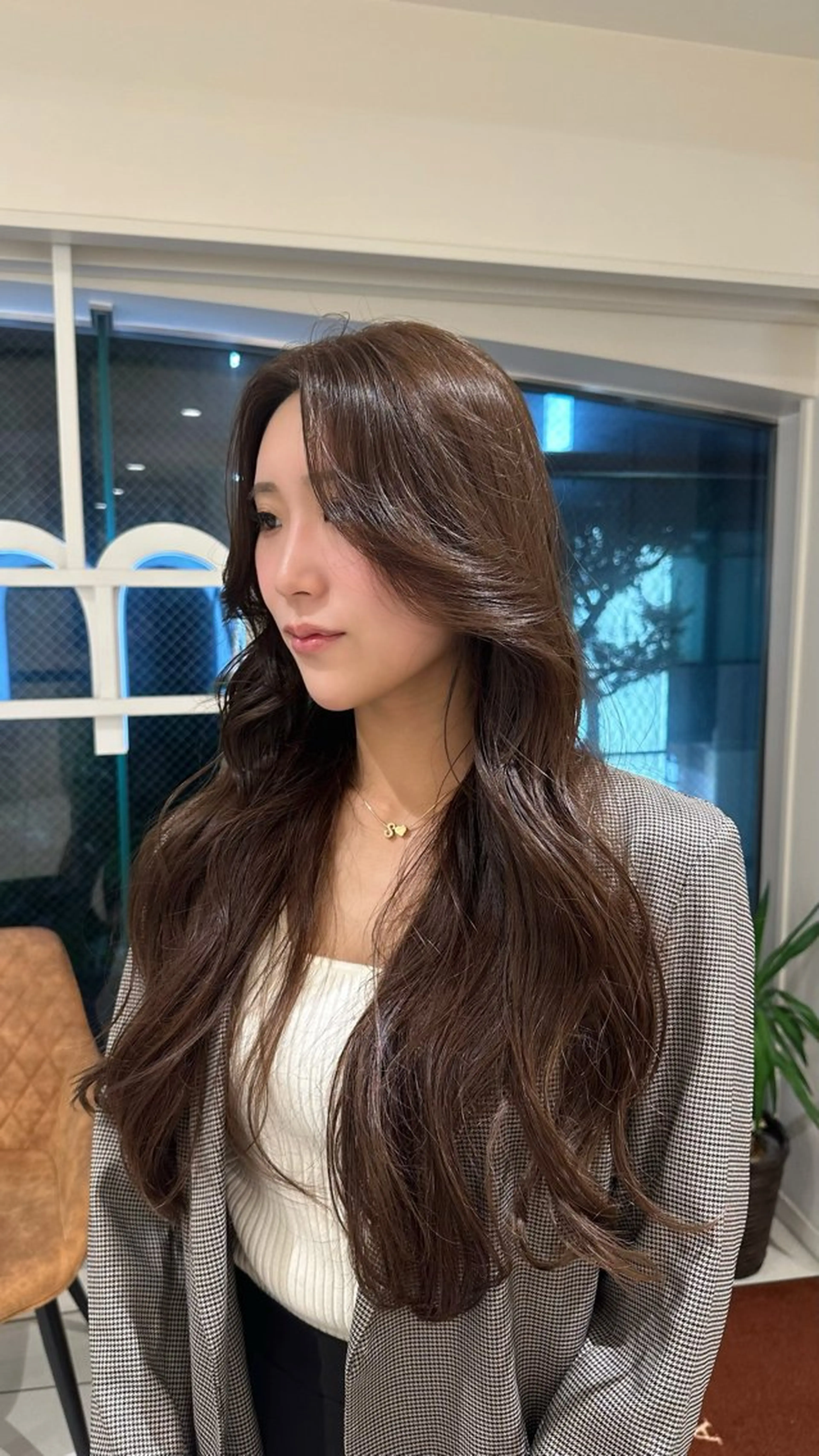 ロング カラー 🤍ハイライト/ レイヤー/銀座🤍のヘアスタイル
