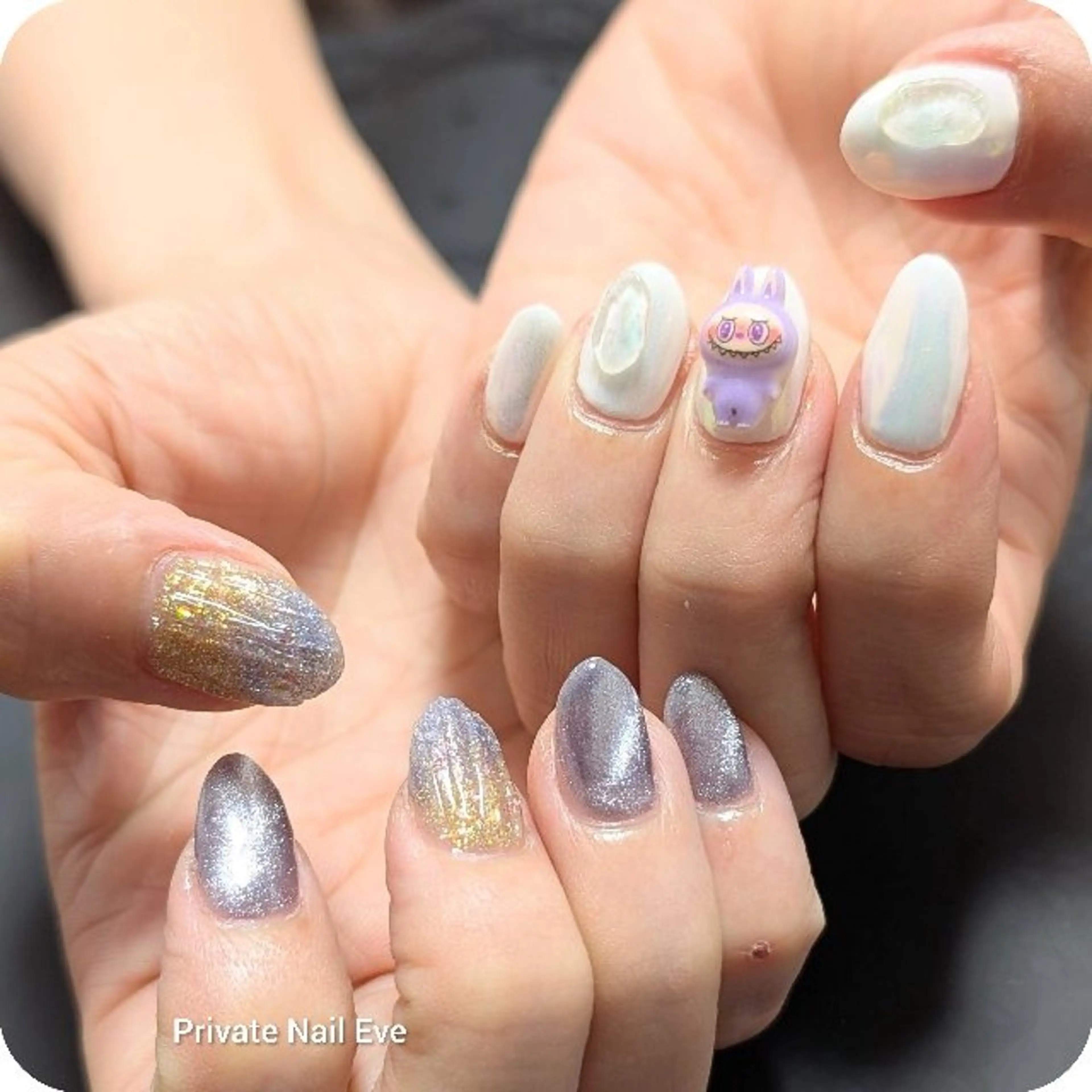 ネイル オーロラネイル ハンドネイル ネイル junkoのネイルデザイン