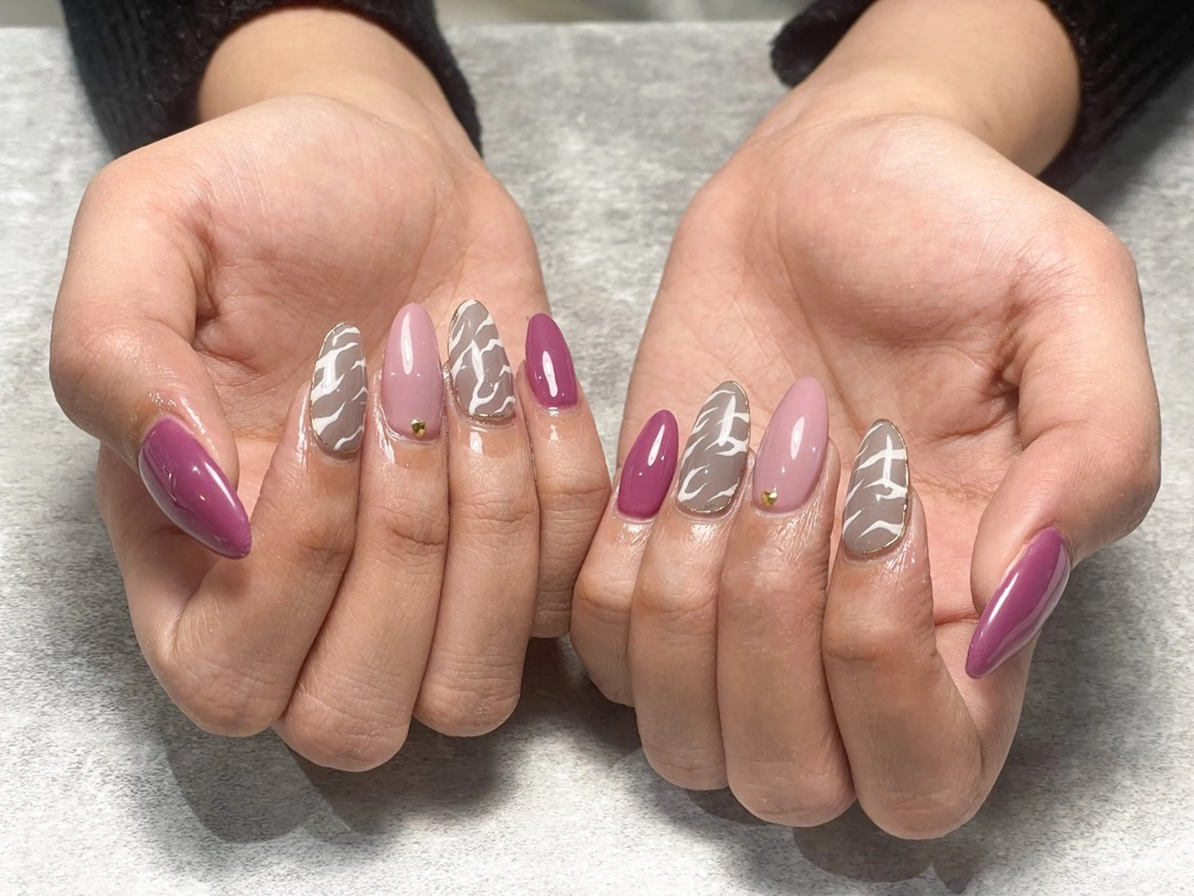 ネイル ハンドネイル nail salon Luanaのネイルデザイン