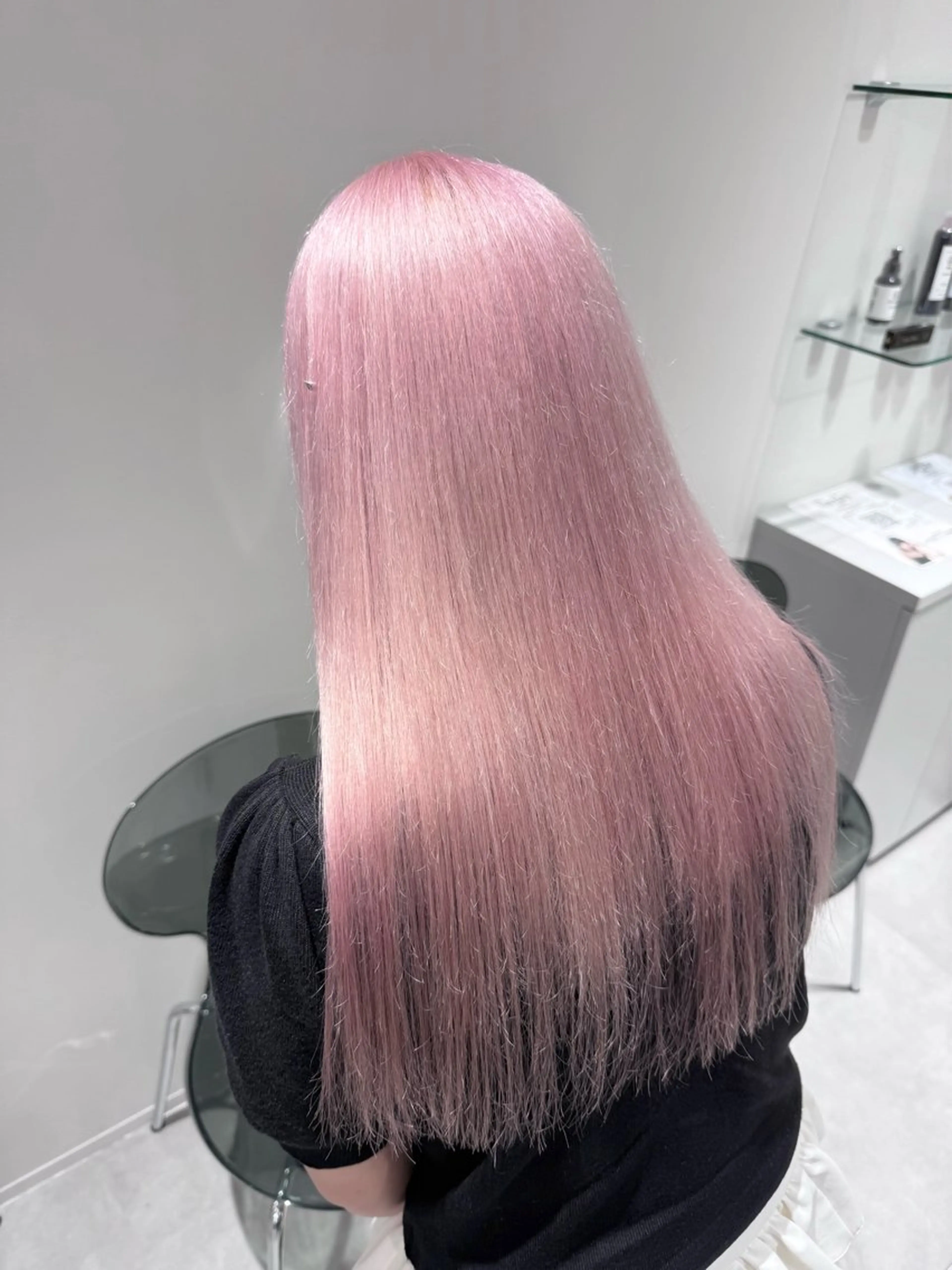 ロング カラー ヘアカラー トリートメント 🦄ハイトーンカラー 🦄まるおしょうのヘアスタイル