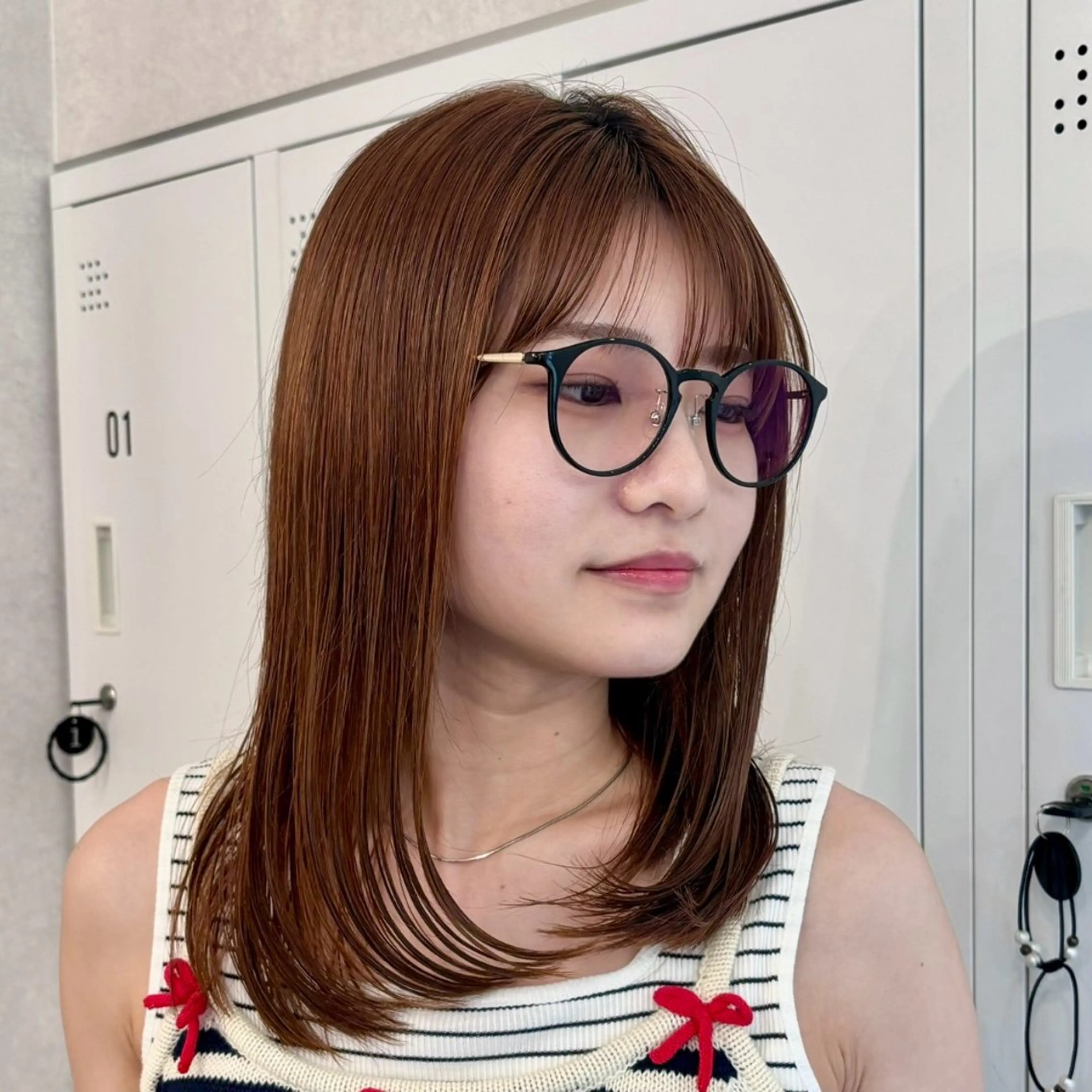 【❤️‍🔥最高級コース❤️‍🔥】カット+高品質髪質改善カラー+髪質改善フルトリートメント¥13400の写真