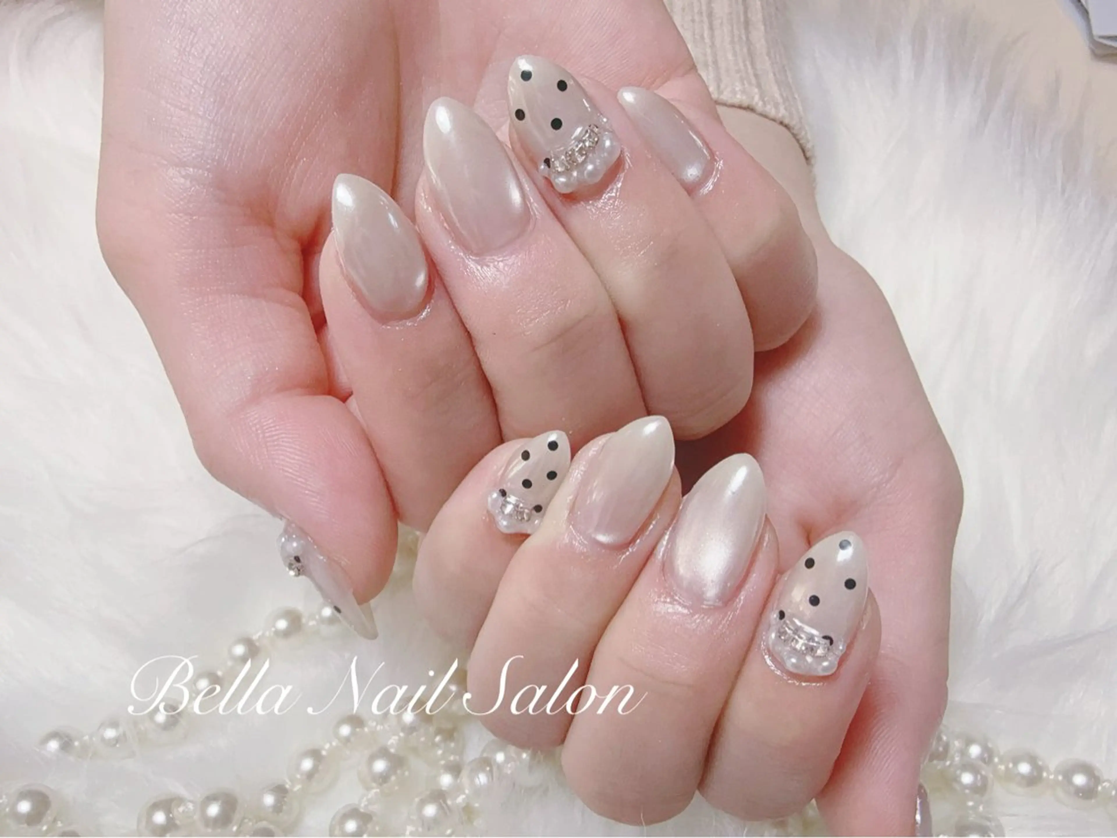 ネイル ハンドネイル Bella Nail Salonパラジェルのネイルデザイン