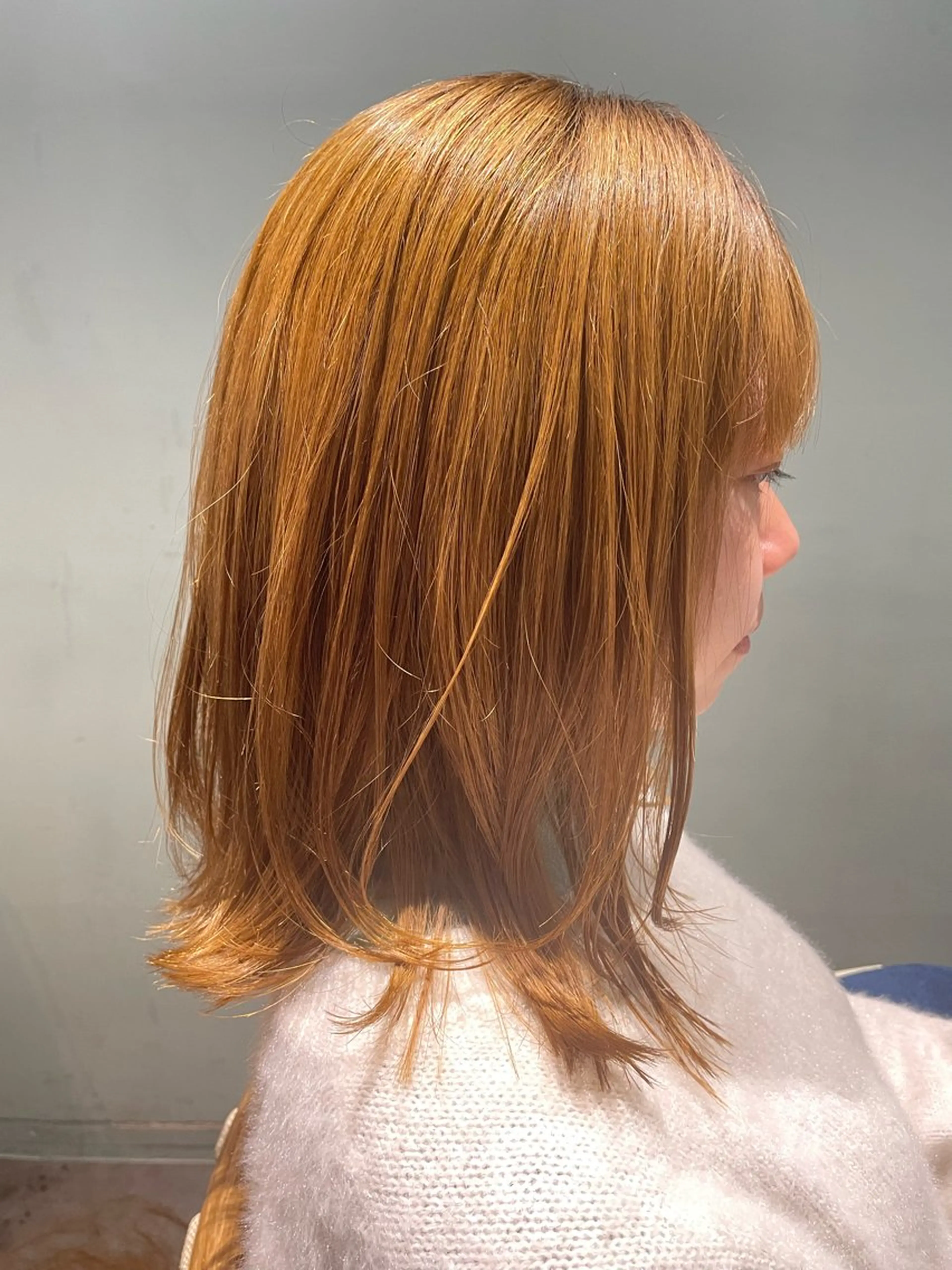 セミロング くびれミディアム/似 合わせ/鎌倉/edAのヘアスタイル