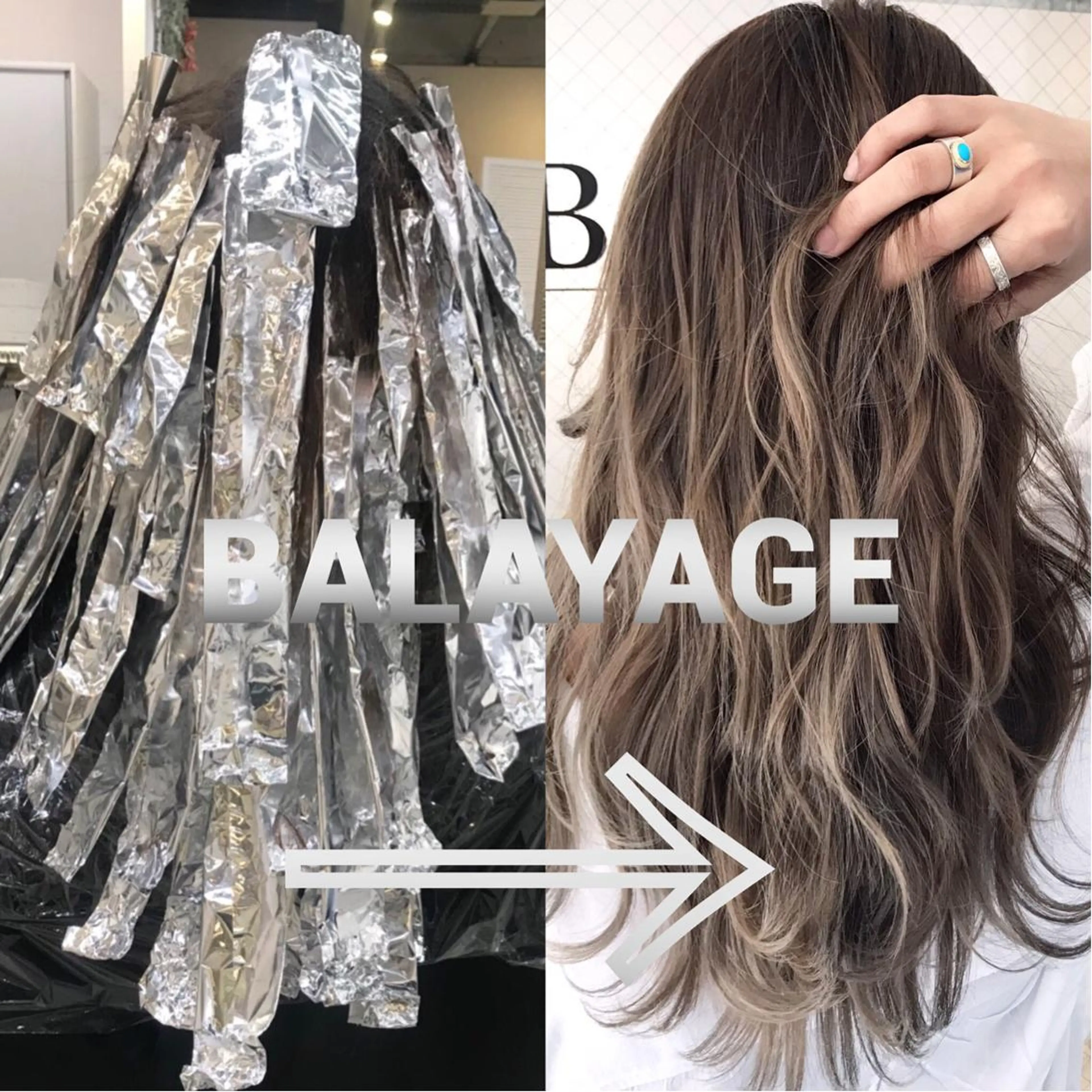 ロング カラー ヘアアレンジ ヘアカラー トリートメント BANK'S hair所属・縮毛矯正 髪質改善寺坂雄飛💐のヘアスタイル