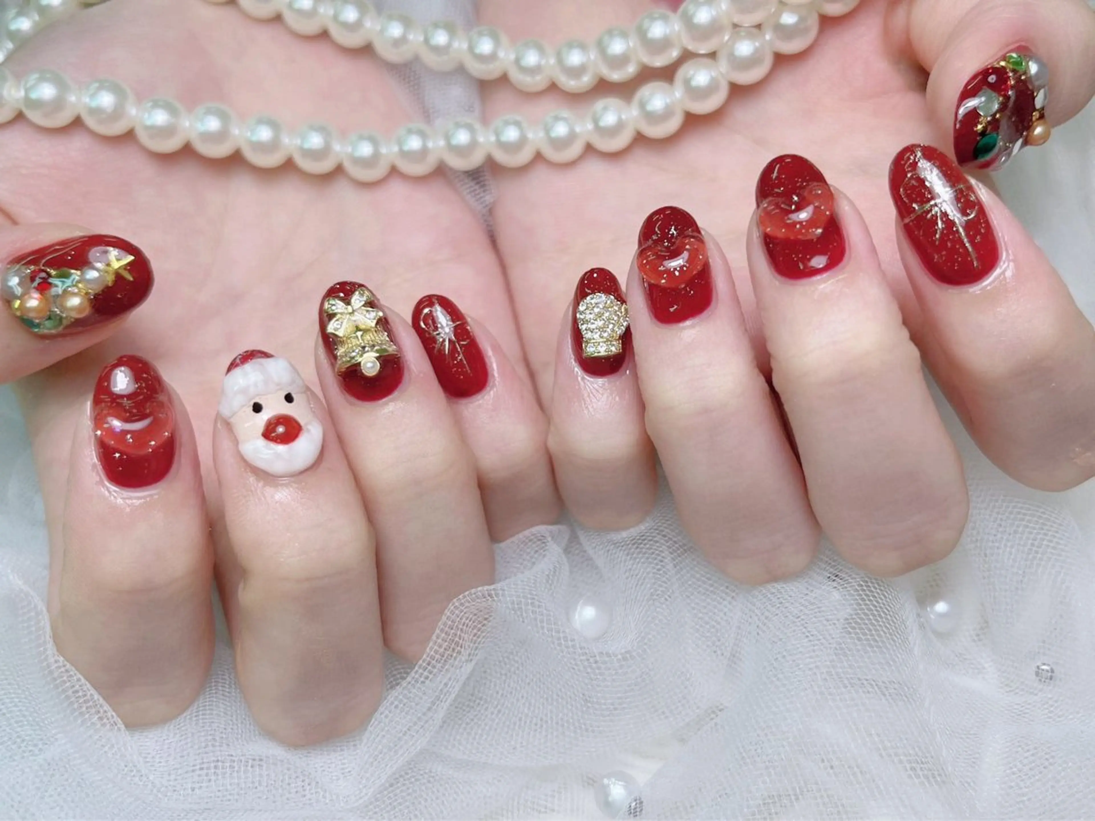 ネイル lucky nail 歌舞伎町のネイルデザイン