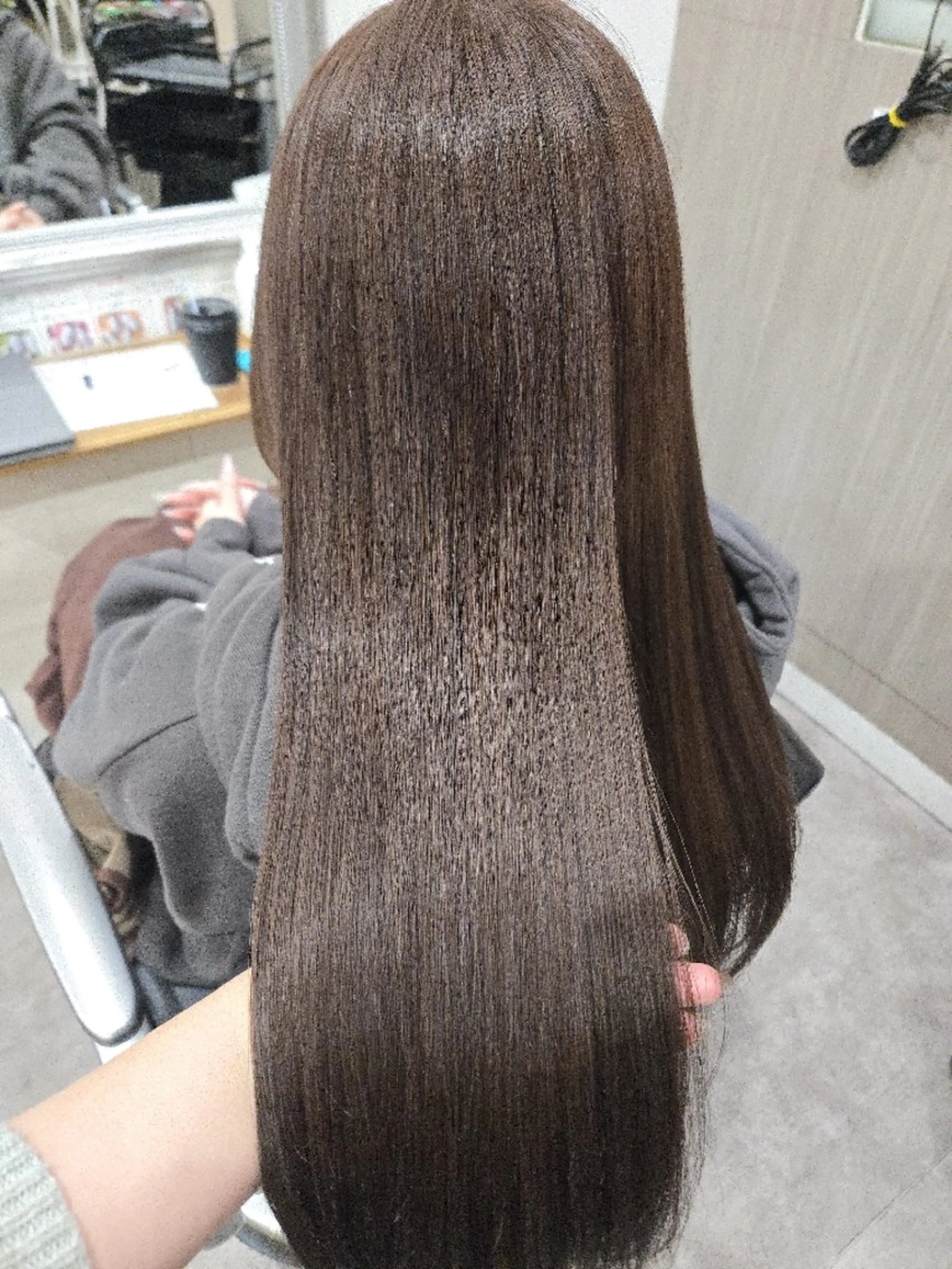 ロング カット トリートメント 暖色🍎透明感カラー 🩵小林かりんのヘアスタイル