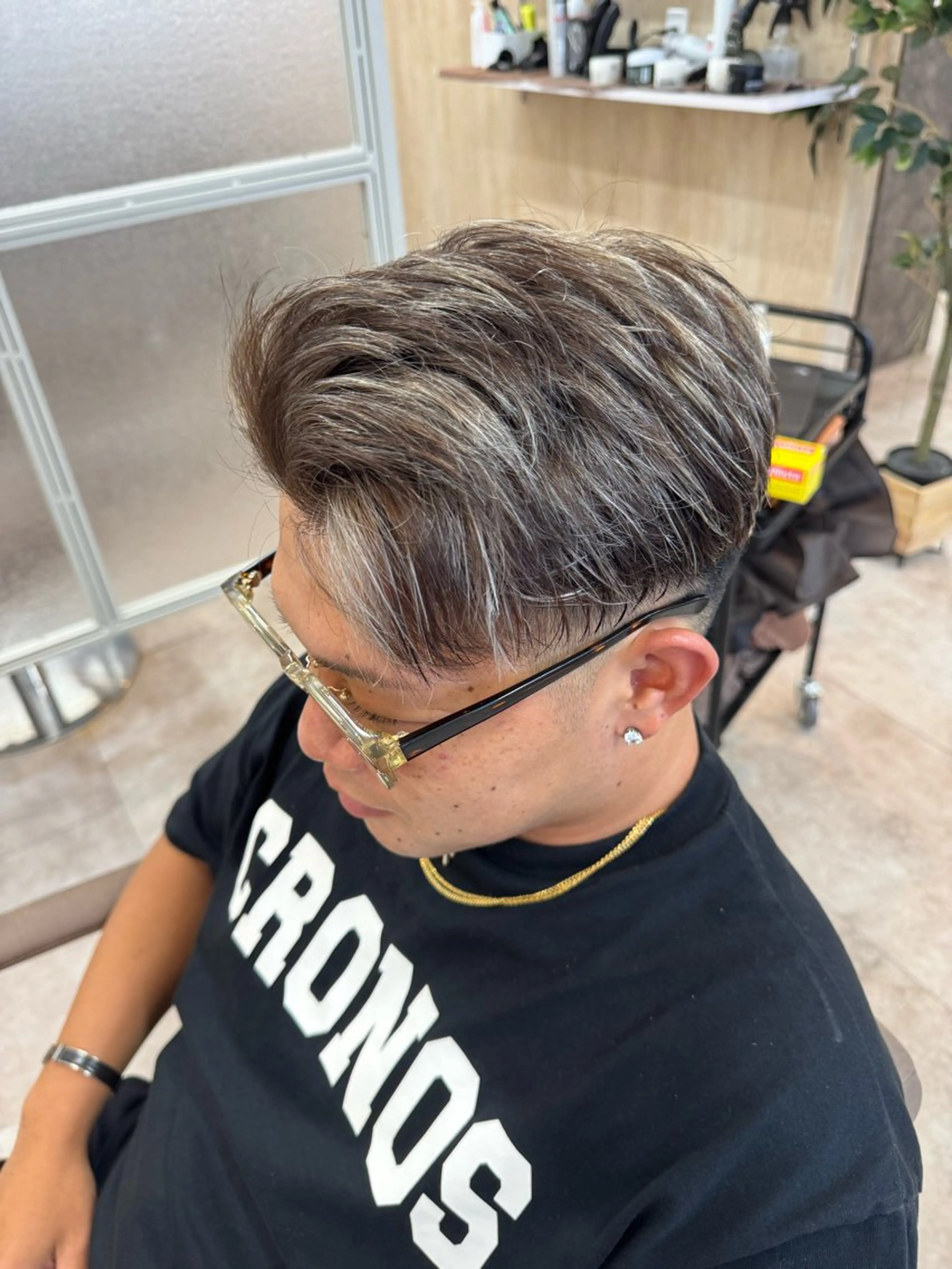 ショート 中島 稔/稲毛メンズパーマのヘアスタイル